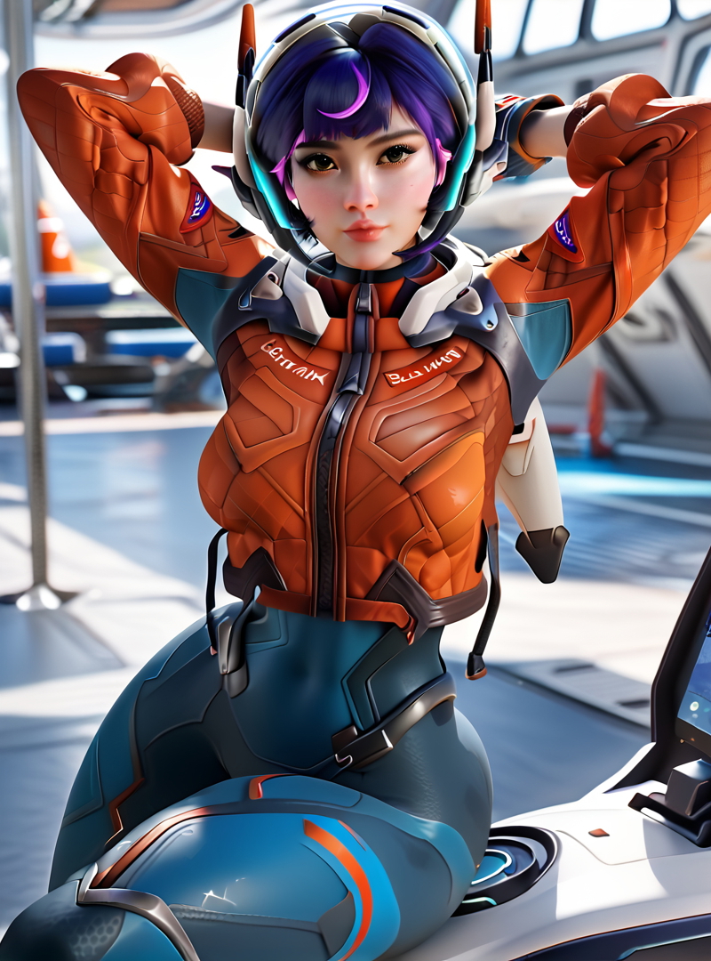 juno Juno Overwatch Suit Ass 3