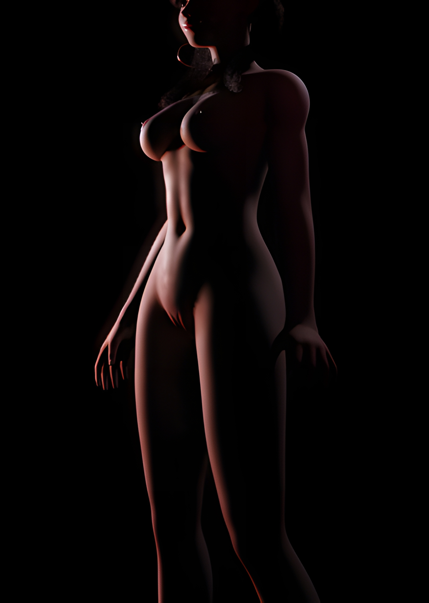 Dva Overwatch dark lighting  Dva (overwatch) Overwatch 3d Porn Sexy