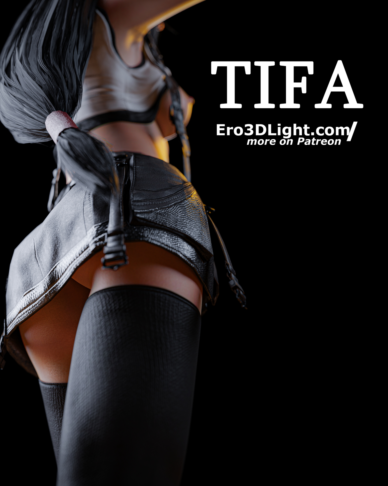 Tifa's first modeling gig Tifa Lockhart Ff7r 