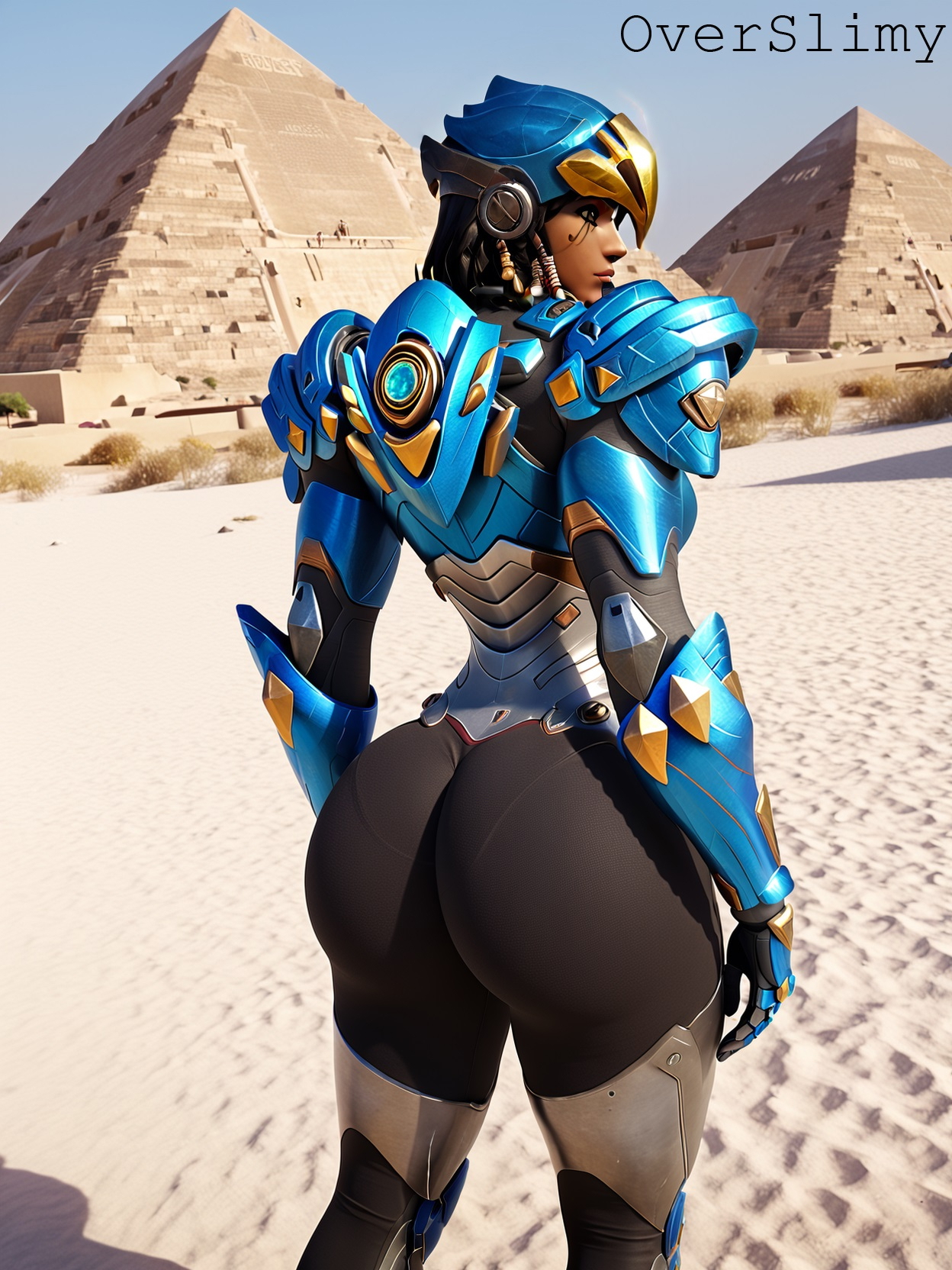 pharah Overwatch Pharah Ass Desert