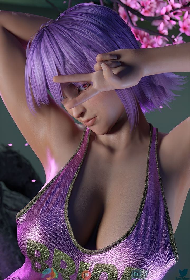 Ayane - Tree Ayane Dead Or Alive Solo Pinup 3