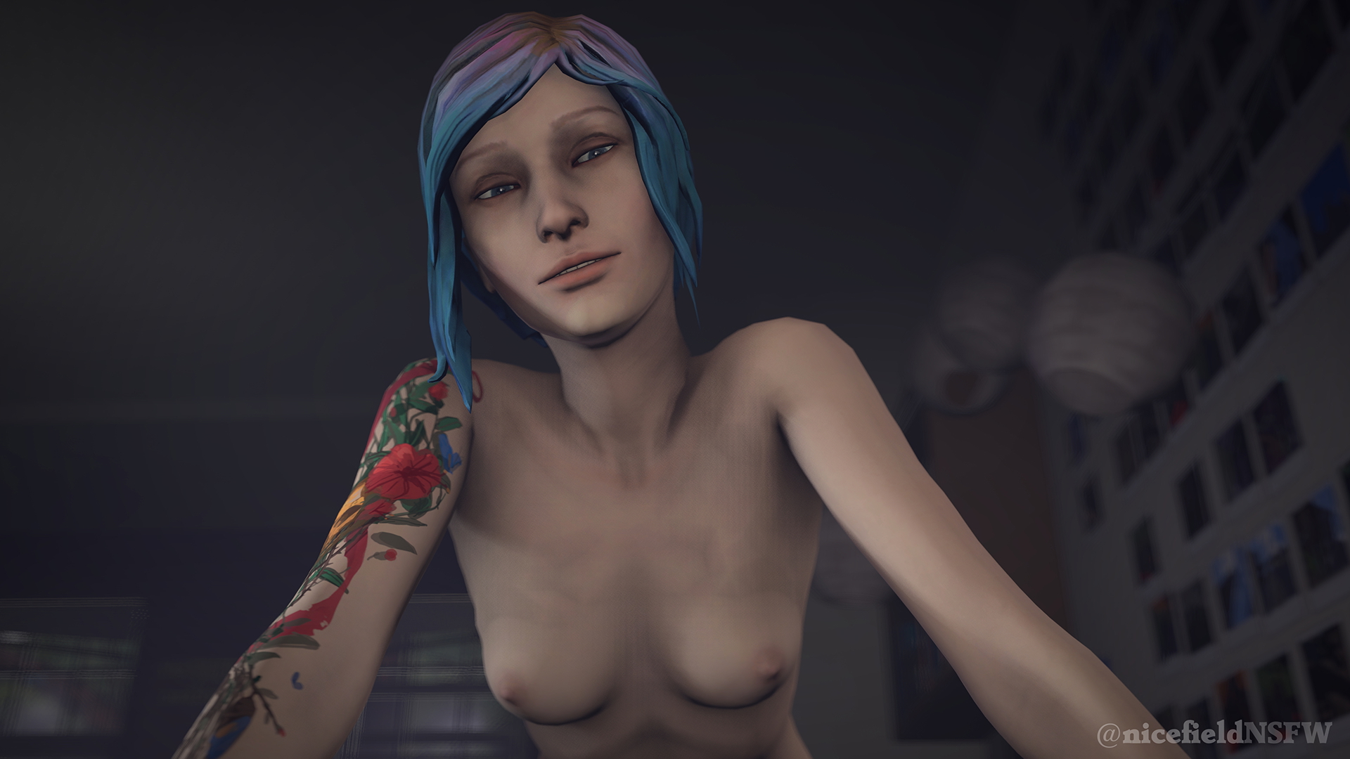The First BDSM Night screenshot album - 77pics Life Is Strange Max Caulfield Chloe Price Pricefield Rule 34 Lesbian Bondage Bdsm Teen Petite Blue Hair Tattoo Source Filmmaker Blindfolded 7