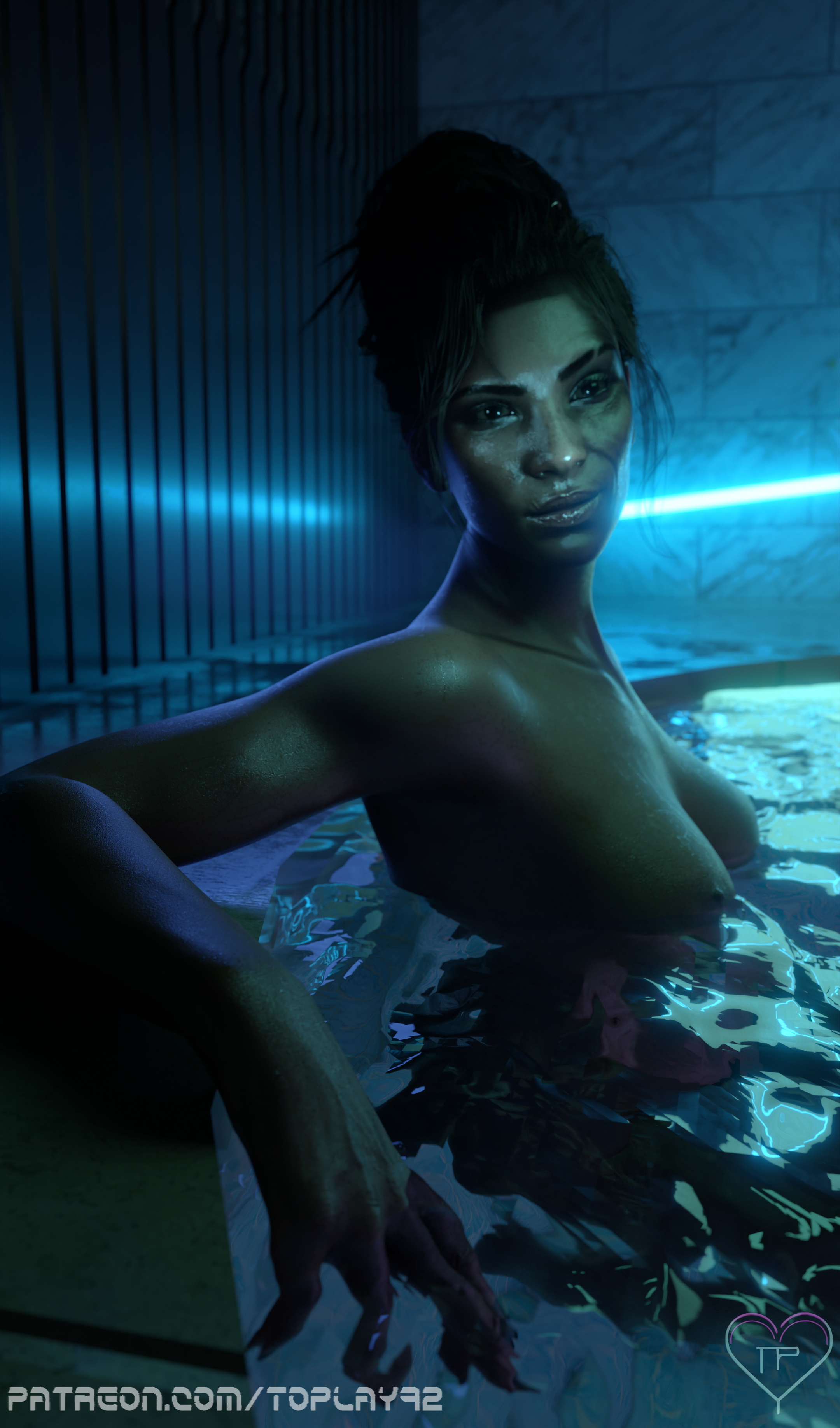 Sexy Panam Panam Palmer Cyberpunk2077 Ass Nude Wet 2