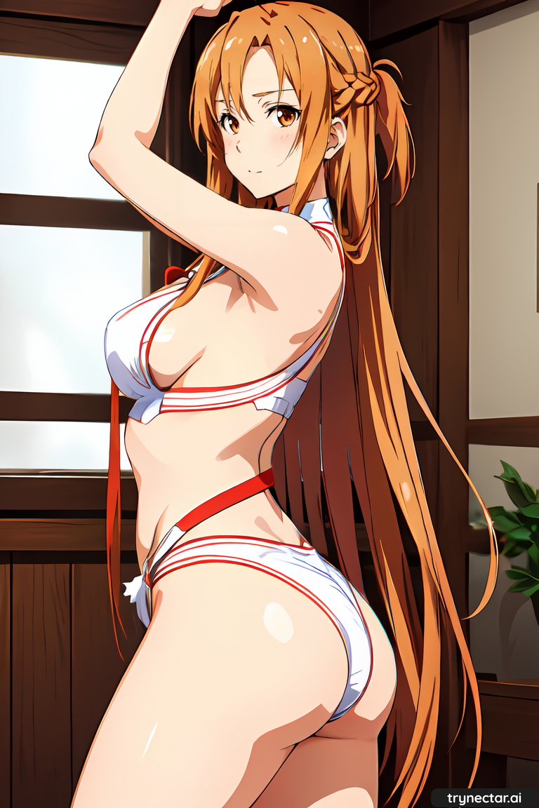 Asuna Yuuki - Sword Art Online   Horny Face Horny Big Breasts Natural Tits Petite Sexy Sexy Lingerie Sex Ass 3