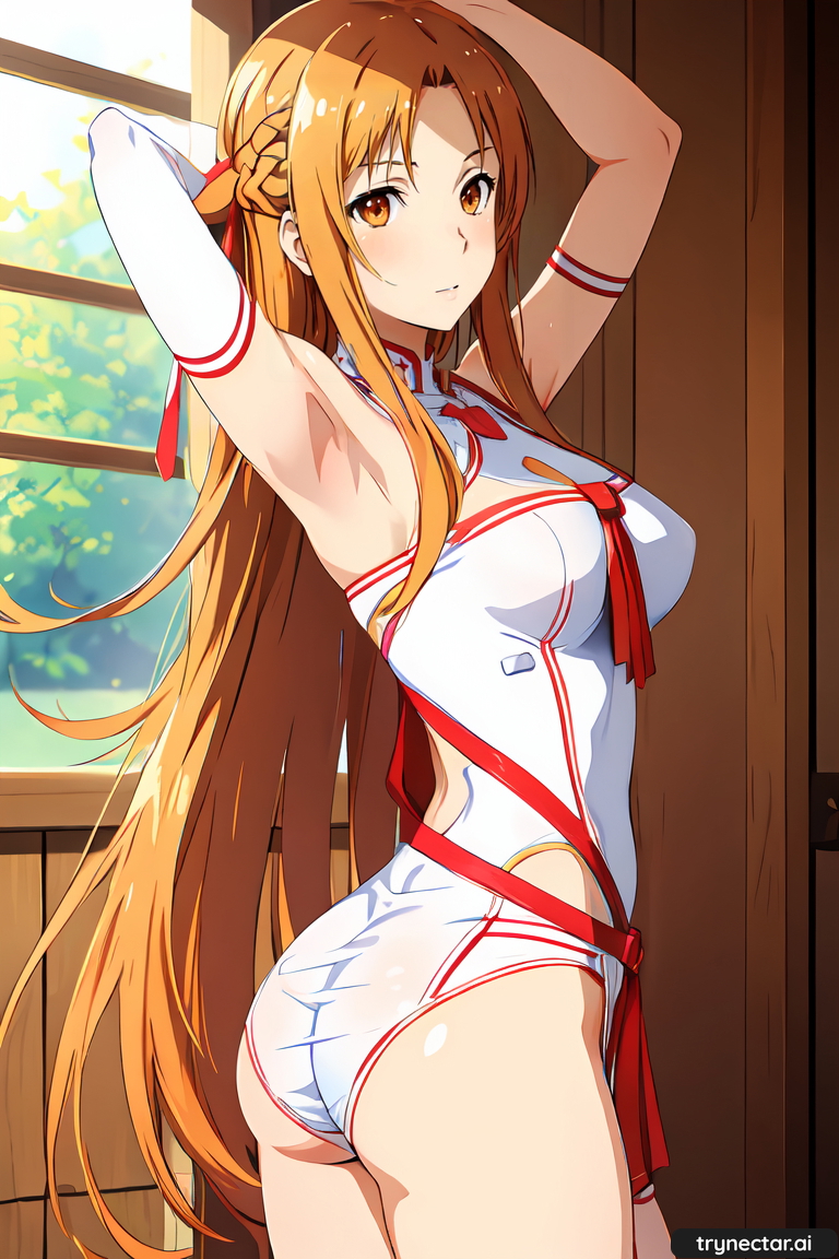 Asuna Yuuki - Sword Art Online   Horny Face Horny Big Breasts Natural Tits Petite Sexy Sexy Lingerie Sex Ass 5