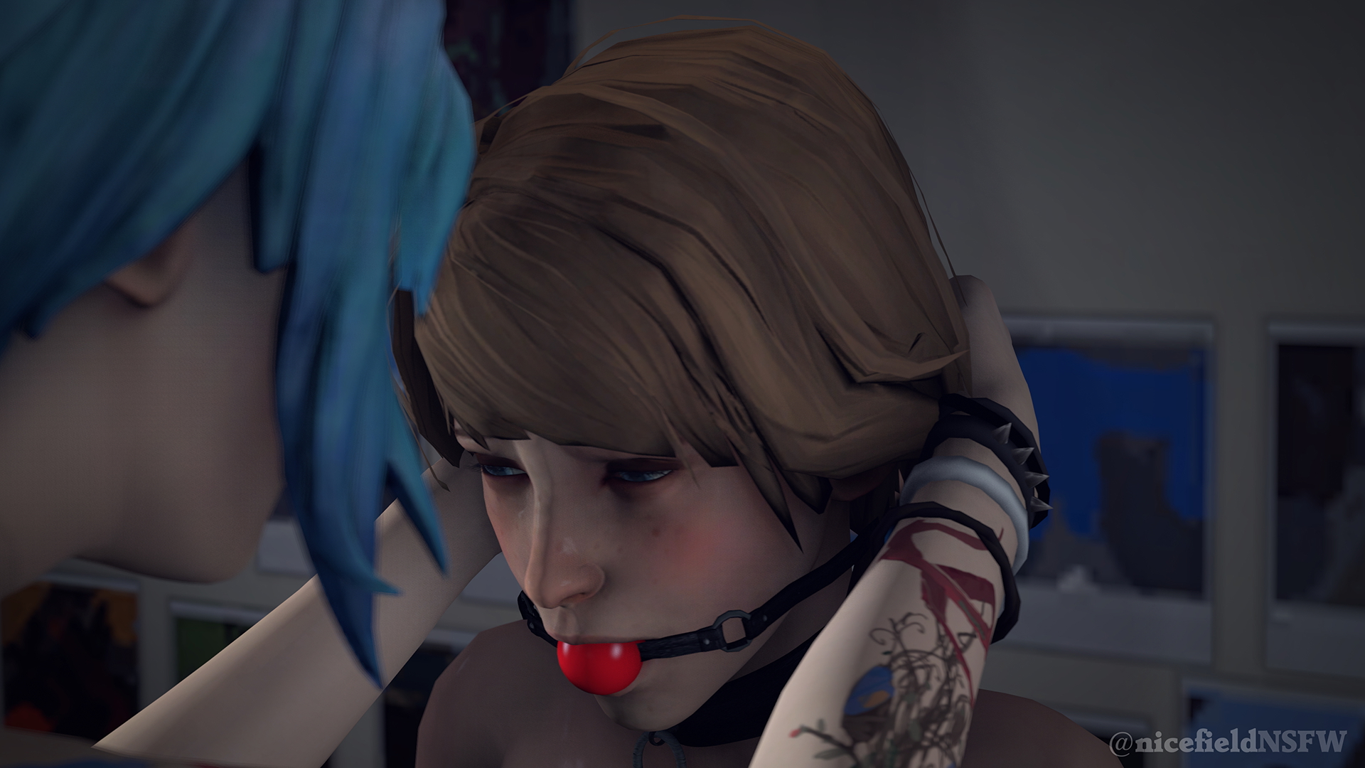 The First BDSM Night screenshot album - 77pics Life Is Strange Max Caulfield Chloe Price Pricefield Rule 34 Lesbian Bondage Bdsm Teen Petite Blue Hair Tattoo Source Filmmaker Blindfolded 65