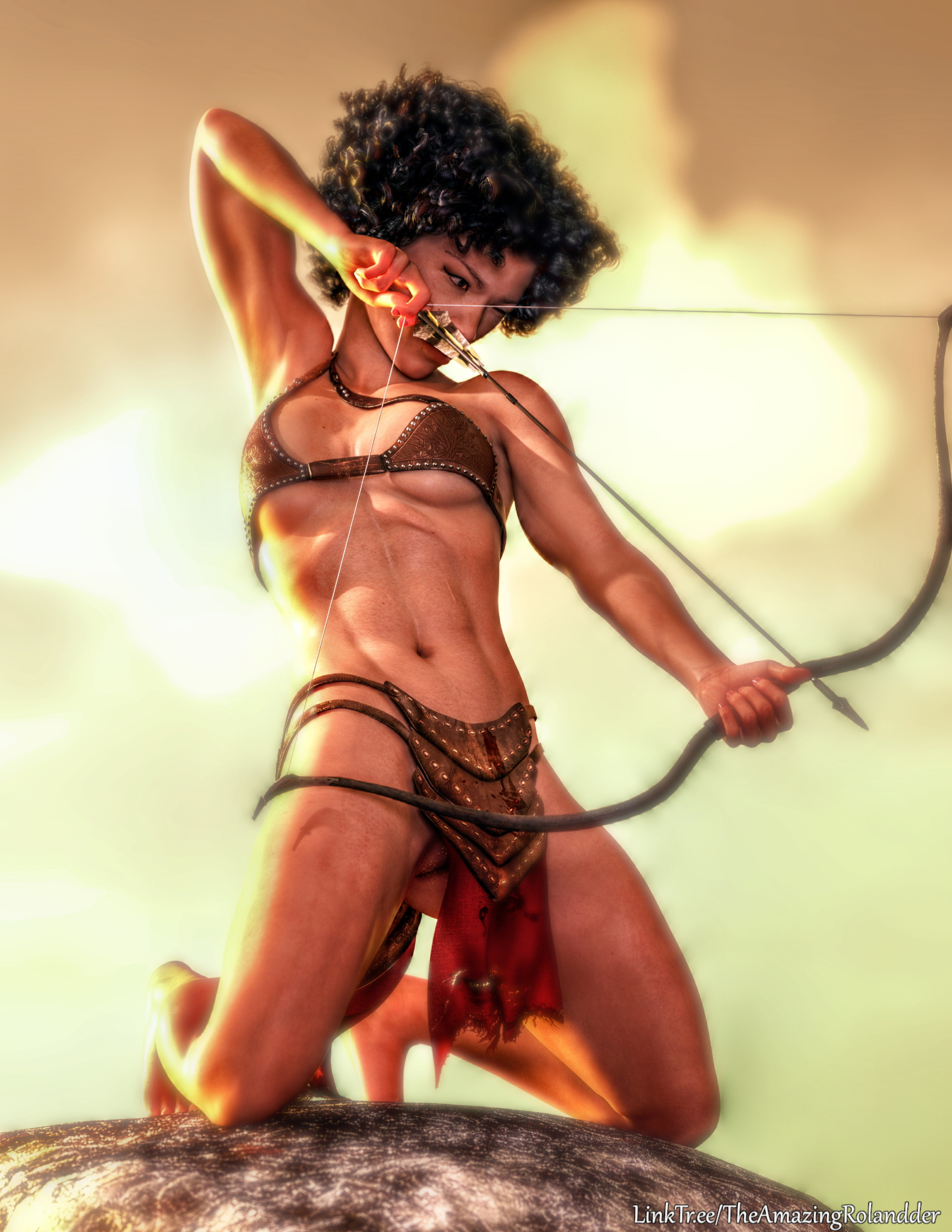 Warrior April Kell Loincloth