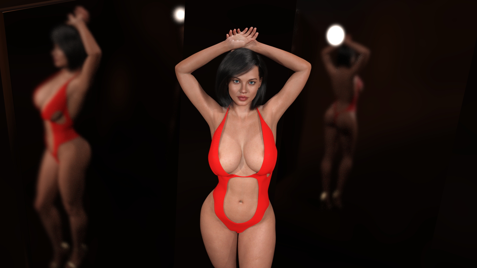 Midnight Paradise Joyce Fanart  Wife Fanart Visual Novel Cuckold Cheating Creampie Videogame 8