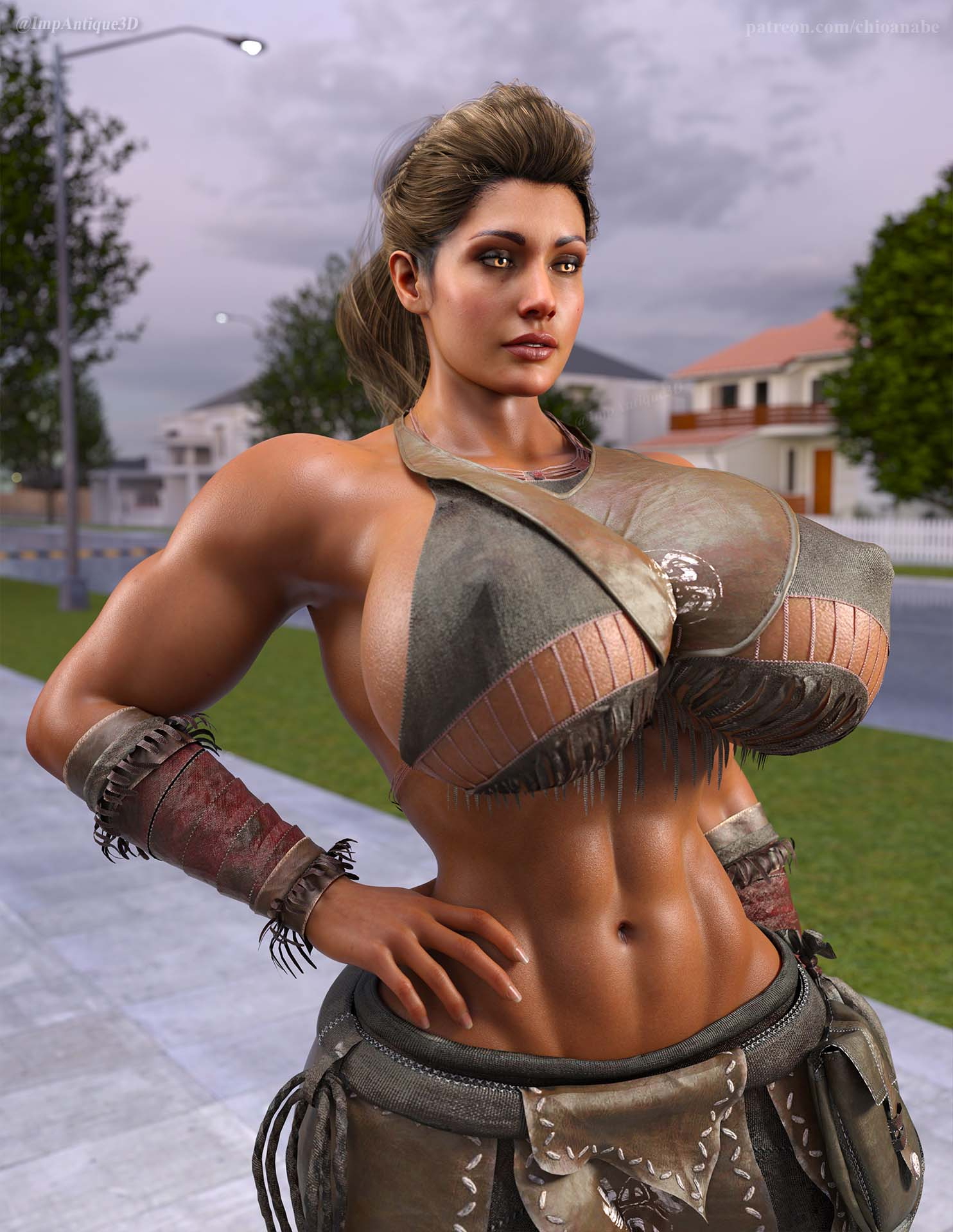 Sharp (Wonder Woman)  Big Tits