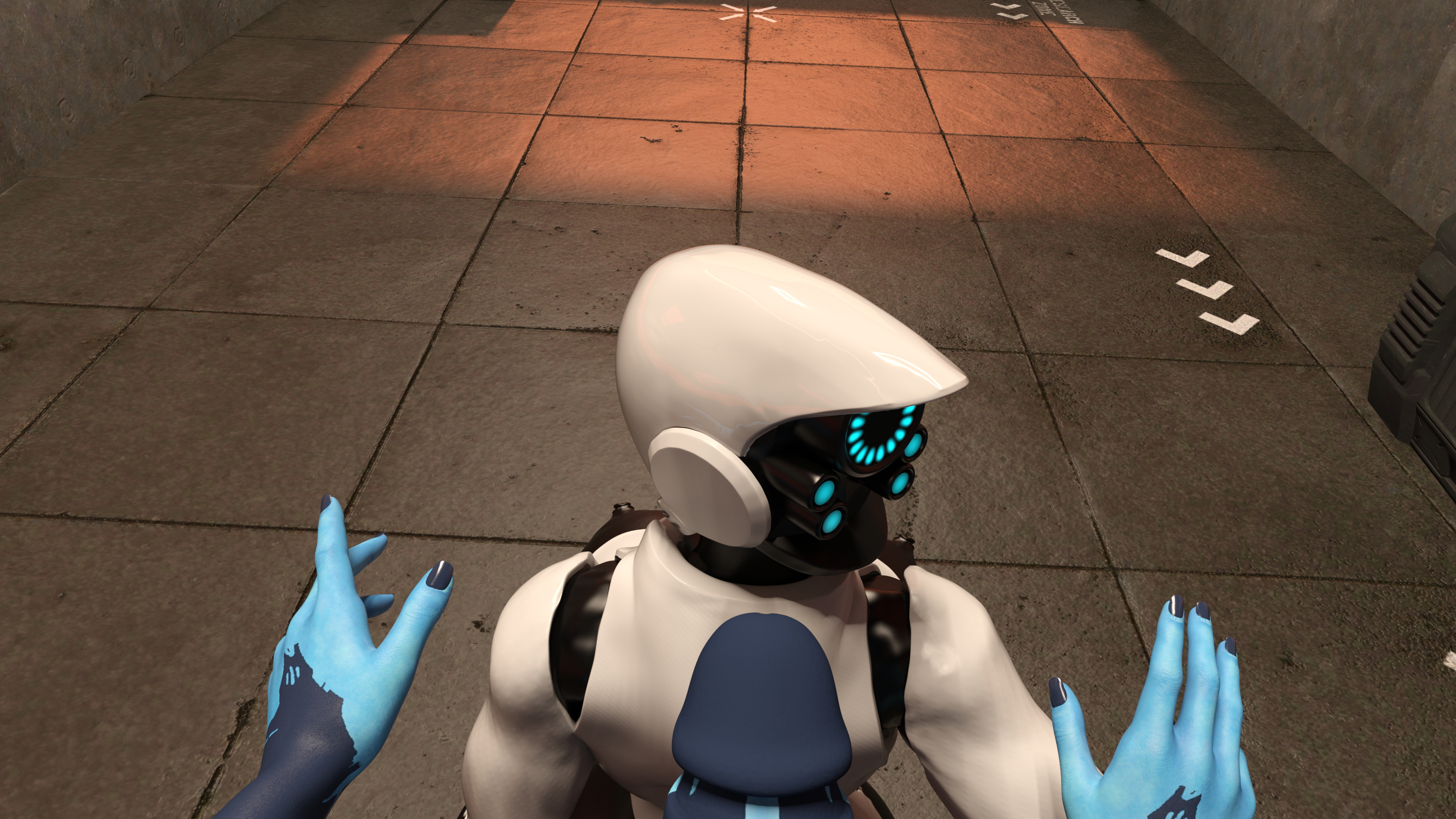 Cortana and Haydee Corruptive Code Cortana Huge Breasts Huge Ass Huge Cock Futa Female Possession Breast Expansion Ass Expansion Transformation Abs Muscles Gun 5