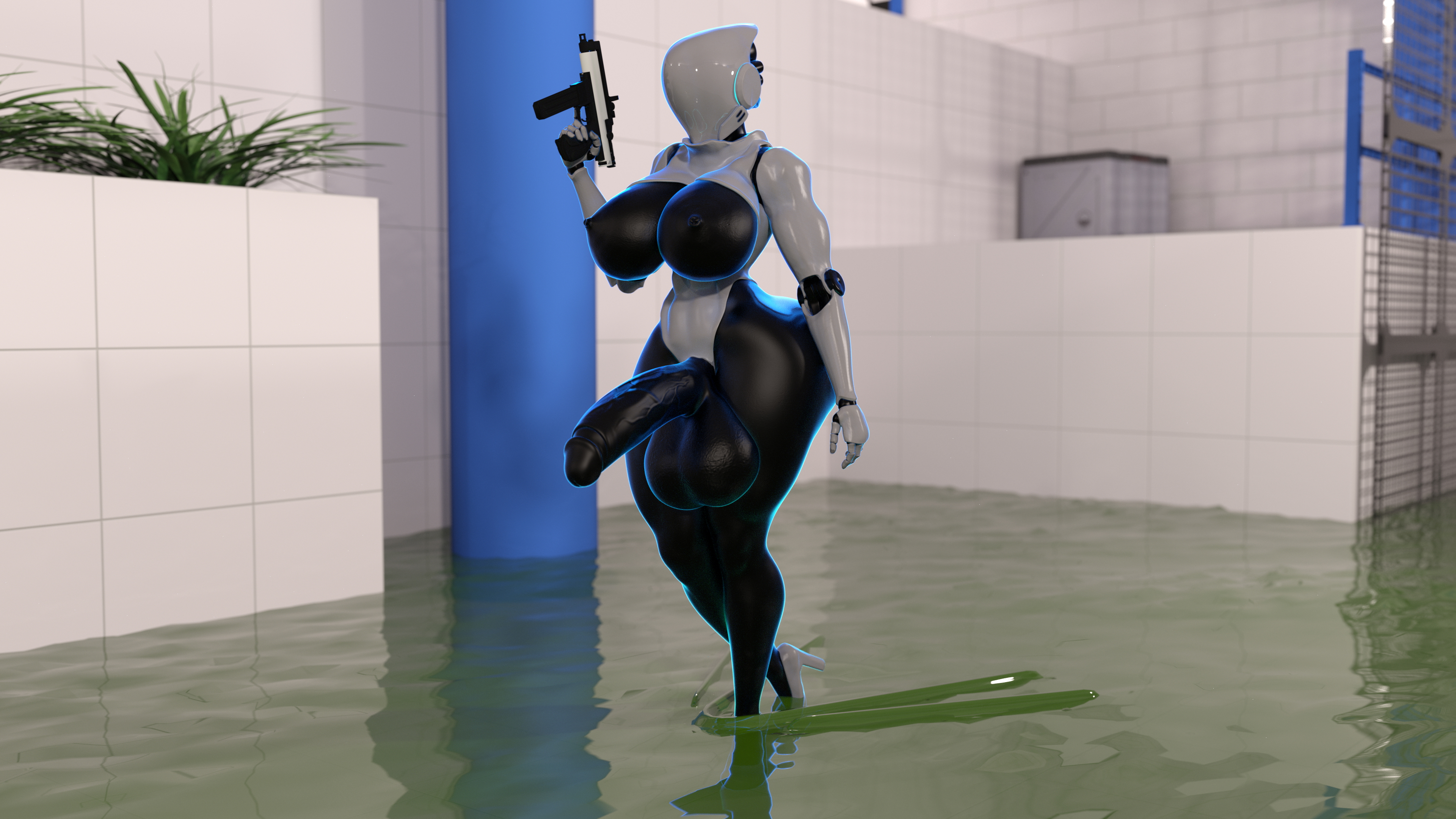Haytana Hunting For Prey Cortana Haydee Halo Haydee Game Futa Possession Transformation Huge Breasts Huge Ass Huge Cock Water