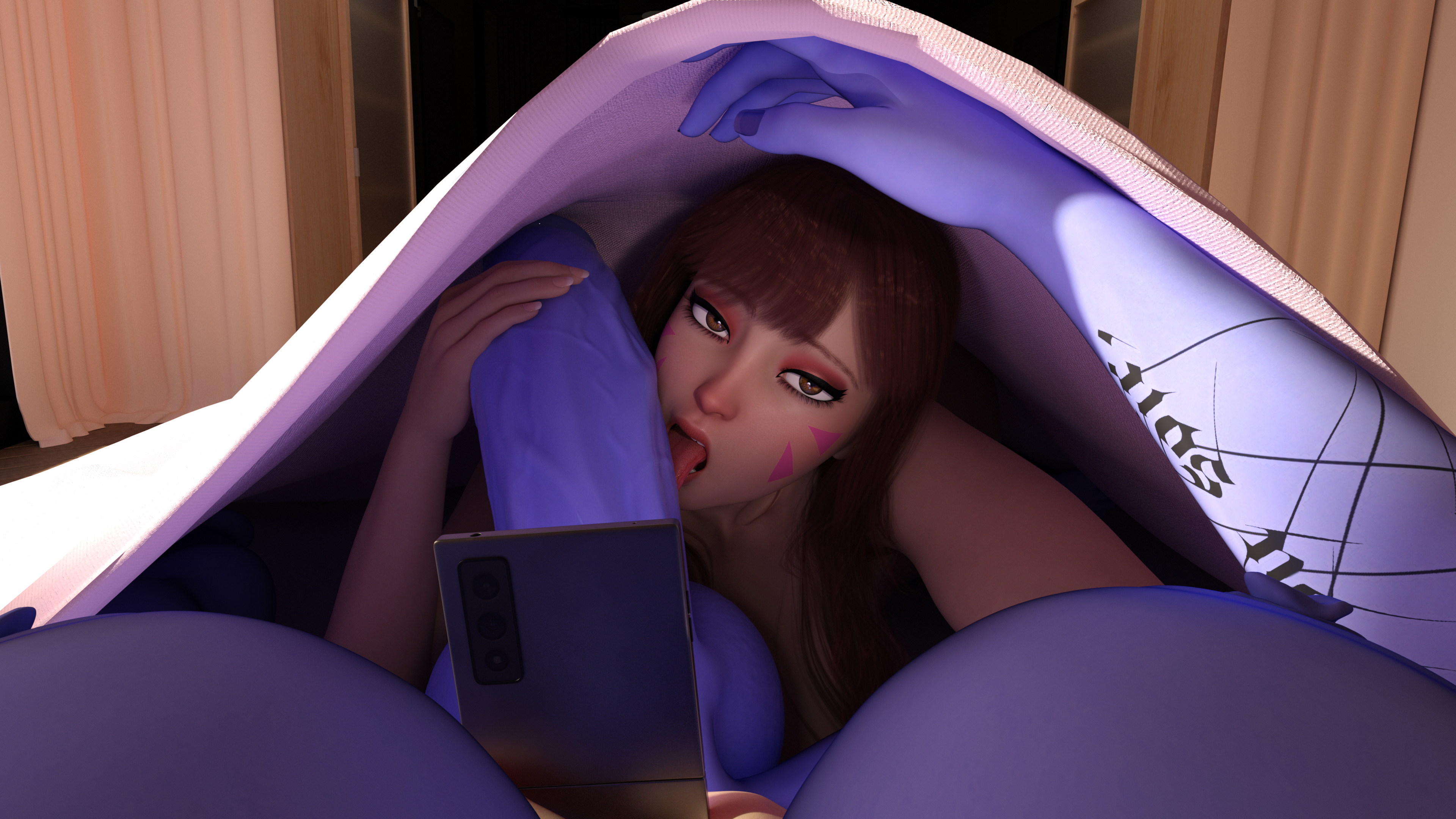 Widowmaker and D.VA Morning Blow Widowmaker D.va Overwatch Amelie Lacroix Hana Song Futa Female Abs Muscles Tall Size Difference Blowjob Licking Huge Breasts Huge Ass Huge Cock Taker Pov Pov