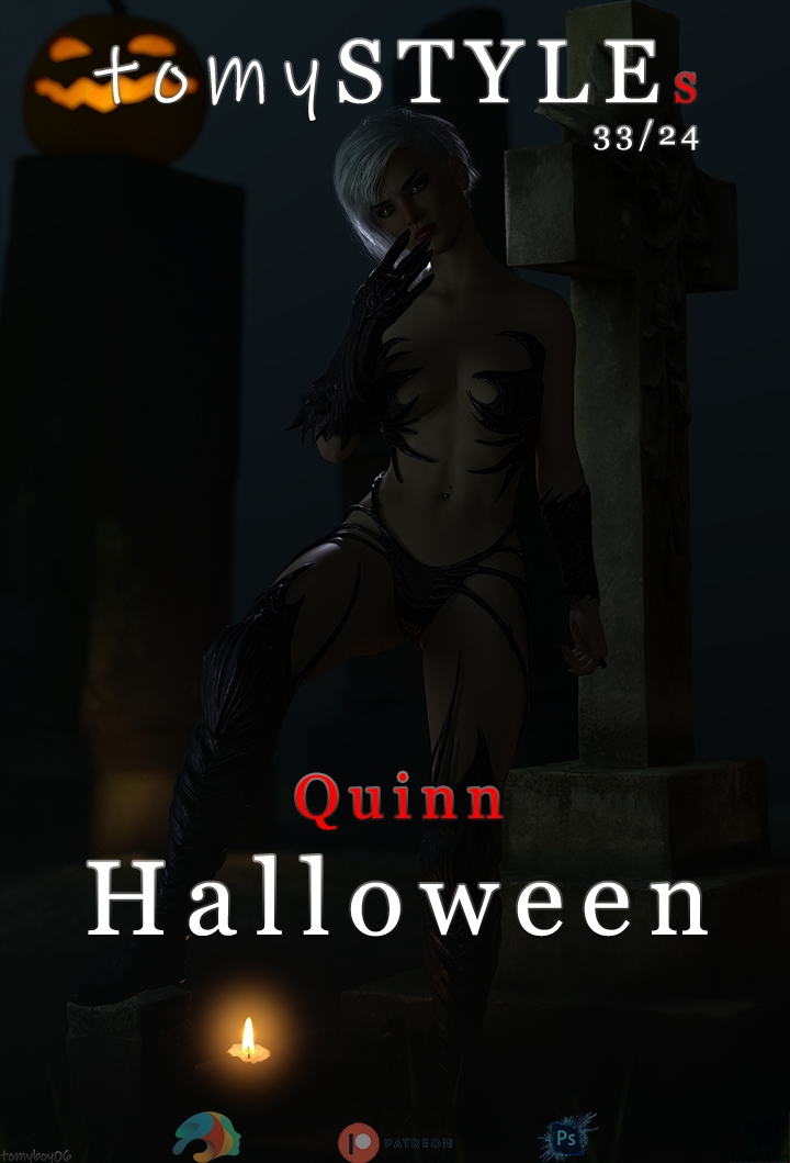 Quinn - Halloween  Sexy Pinup Halloween