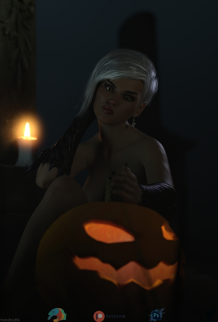 Quinn - Halloween  Sexy Pinup Halloween 5