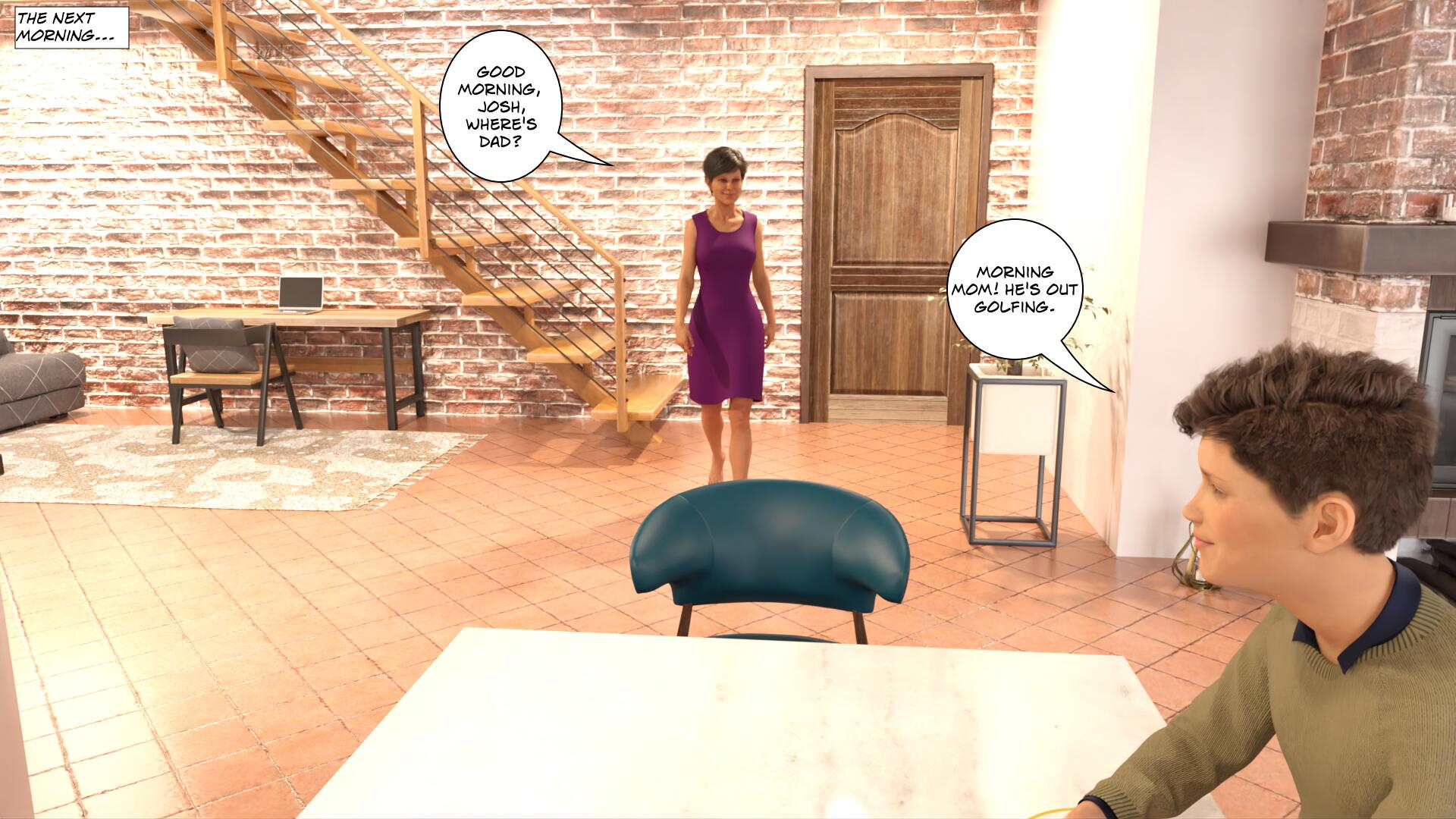 Journey - Comic Part 1  Son Incest Milf Cheating Creampie 19