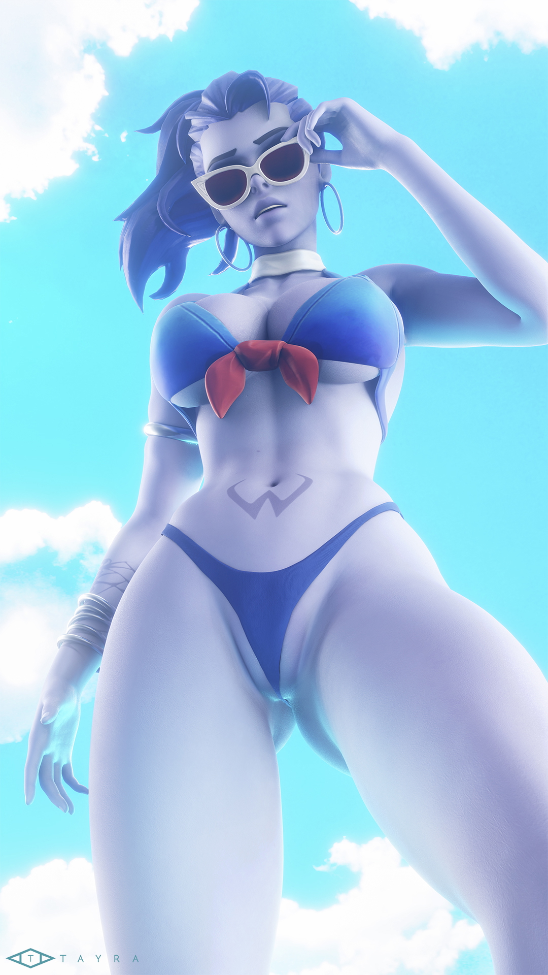 Widowmaker Summer Theme Widowmaker Overwatch Bikini Nude Nsfw Rule34