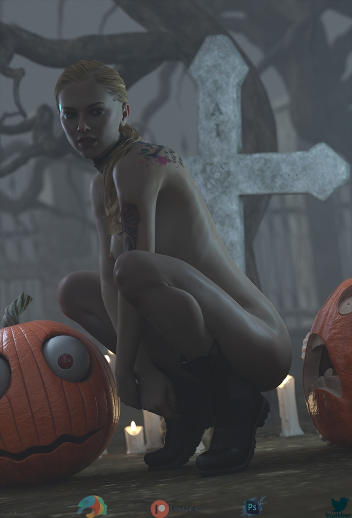 Chloe - Halloween Detroit Become Human Chloe Sexy Halloween 4