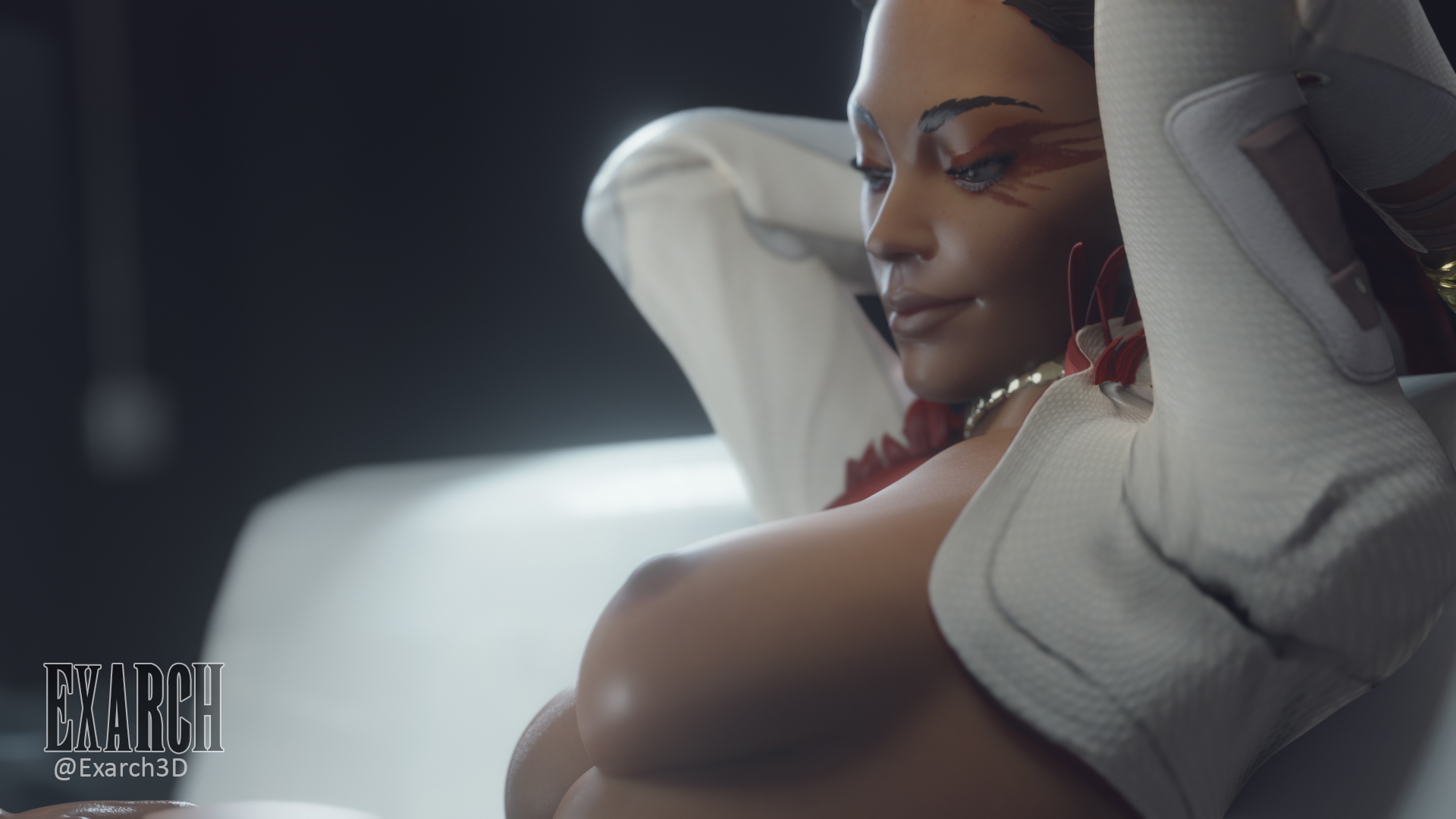 Loba Anim Teaser Apex Legends Loba Missionary Missionary Position Dark Skin Female Blacked Black Cock Anal 2