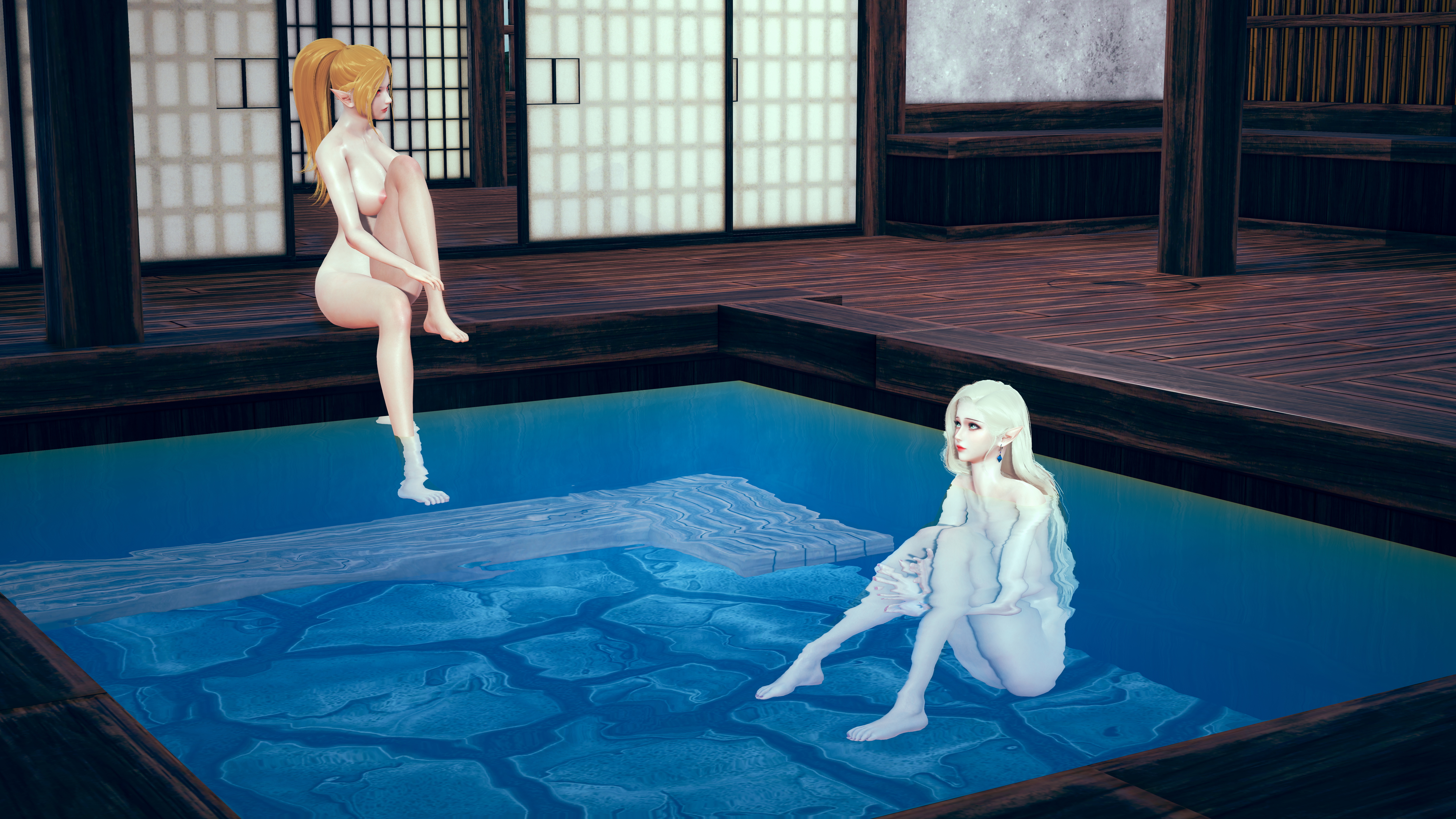 2 Girls Travel to an Onsen EP1 Honey Select 2 Orc