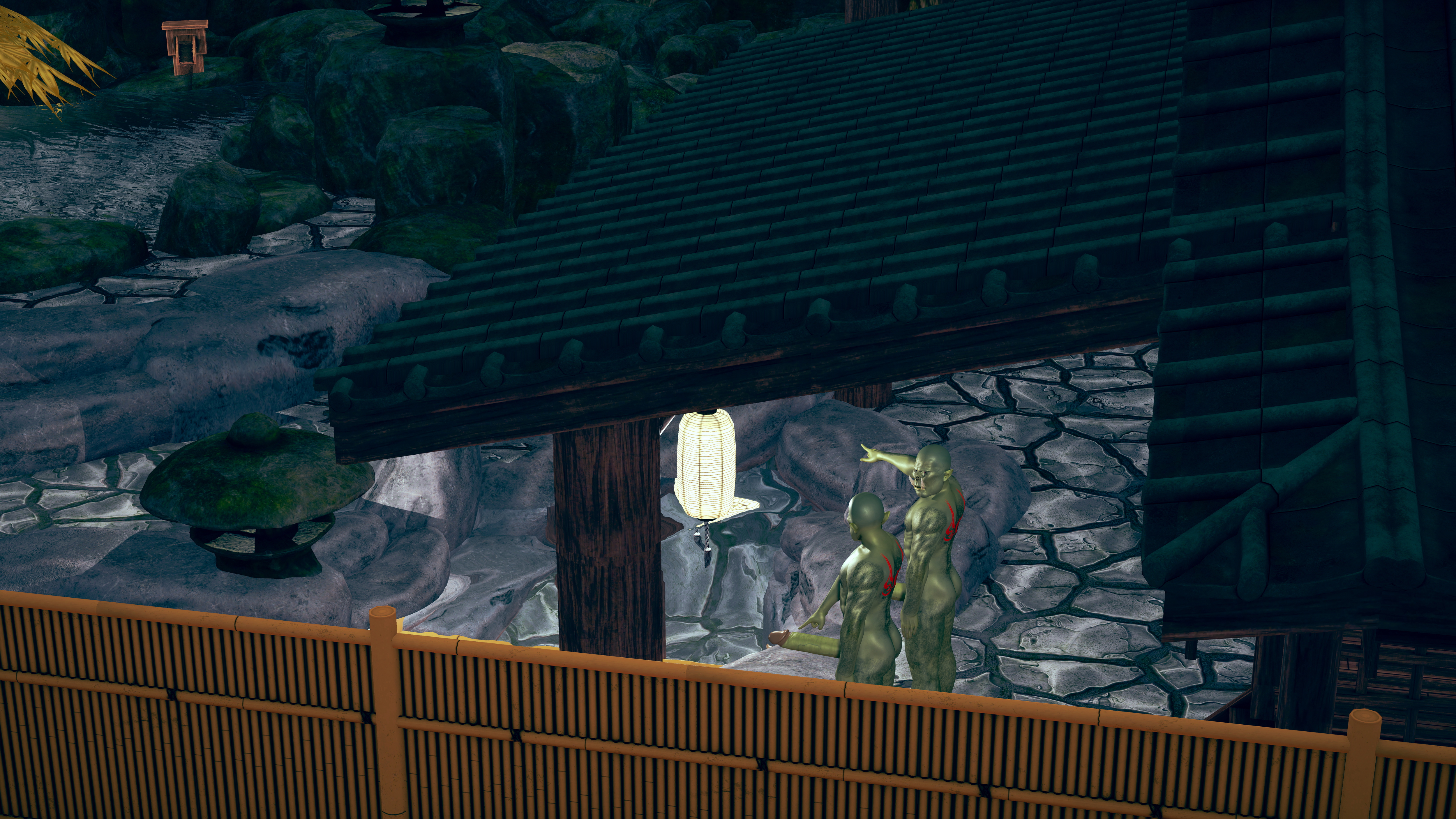 2 Girls Travel to an Onsen EP2 Honey Select 2 Orc Sexy Elf 2