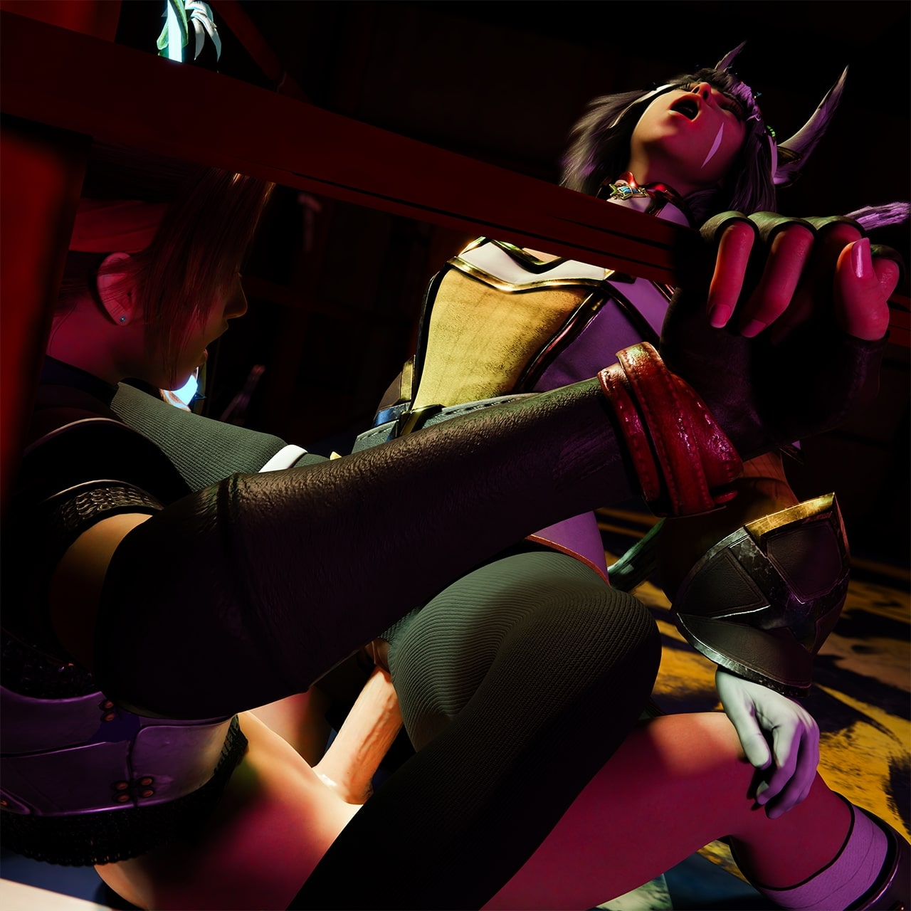 XenoFantasy: Jessie x Nia Nia Jessie Rasberry Xenoblade Chronicles 2 Final Fantasy Final Fantasy 7 Remake Vaginal Futanari Futa