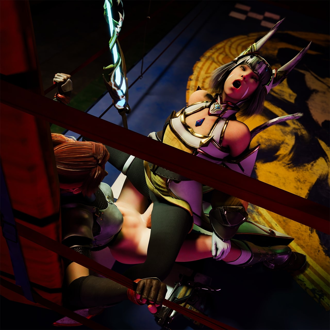 XenoFantasy: Jessie x Nia Nia Jessie Rasberry Xenoblade Chronicles 2 Final Fantasy Final Fantasy 7 Remake Vaginal Futanari Futa 2