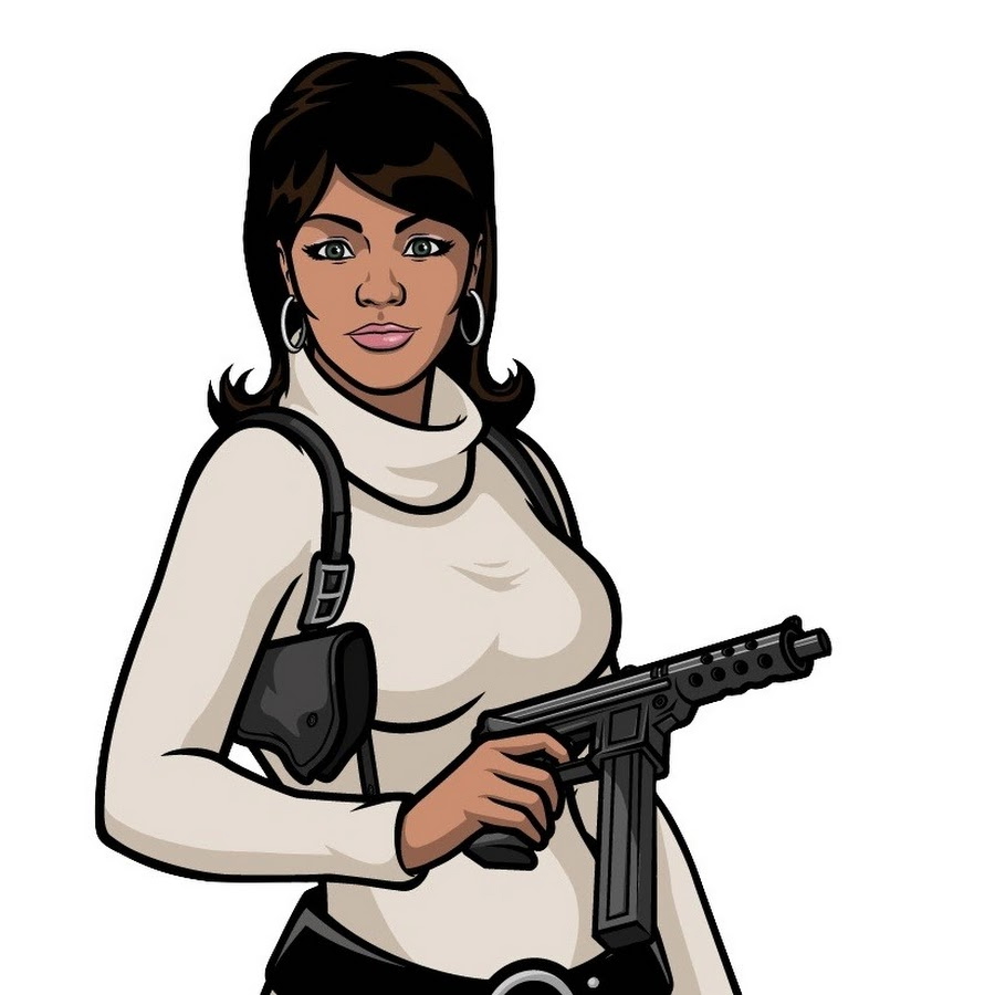 Lana Kane - Archer   Big Ass Sexy Gun