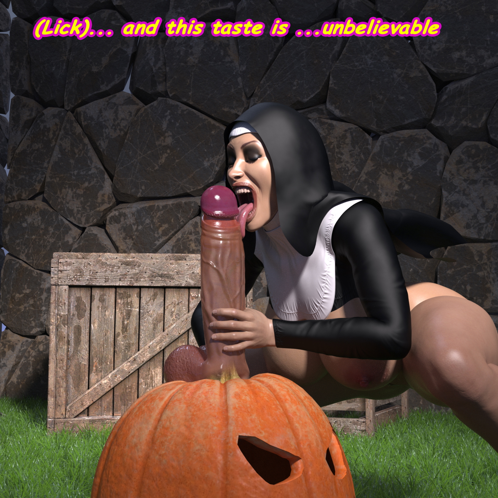 Mom Halloween Adventure (par 1)  Halloween Big Dick Mom 15
