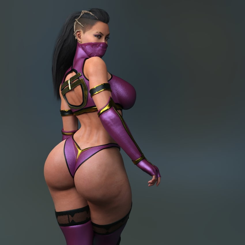 💜 Sexy Mileena 💜 Mileena Mortal Kombat Big Ass Bigbreasts Thick Thighs Thick Thick Ass Half Naked 3d Girl Sexy Sexy Ass Perfect Woman 3