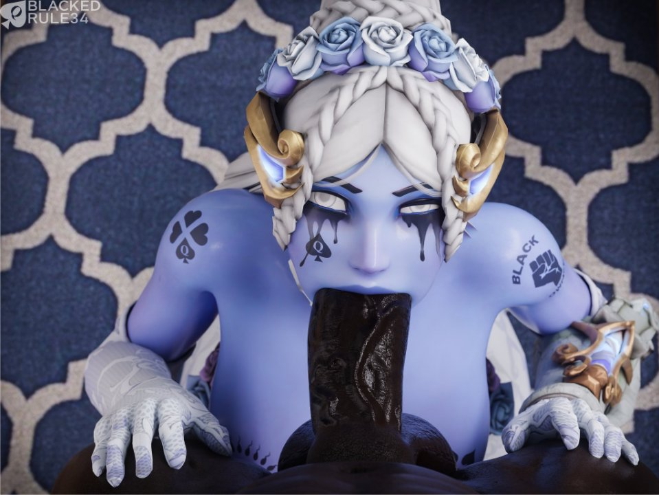 Widowmaker looks cute with bbc 💜