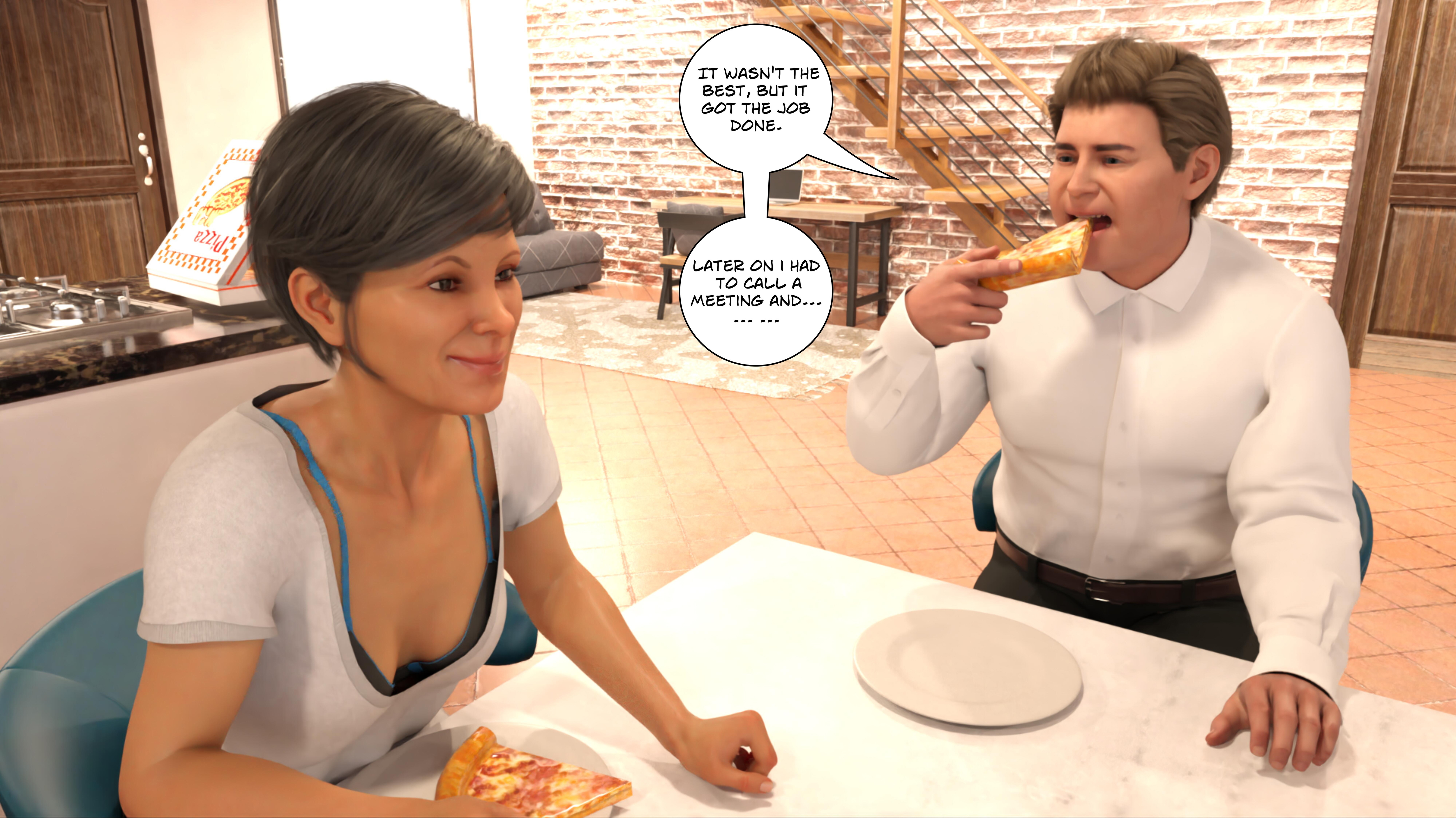 Journey - Comic Part 2  Son Milf Incest Cheating Blowjob Shower 2