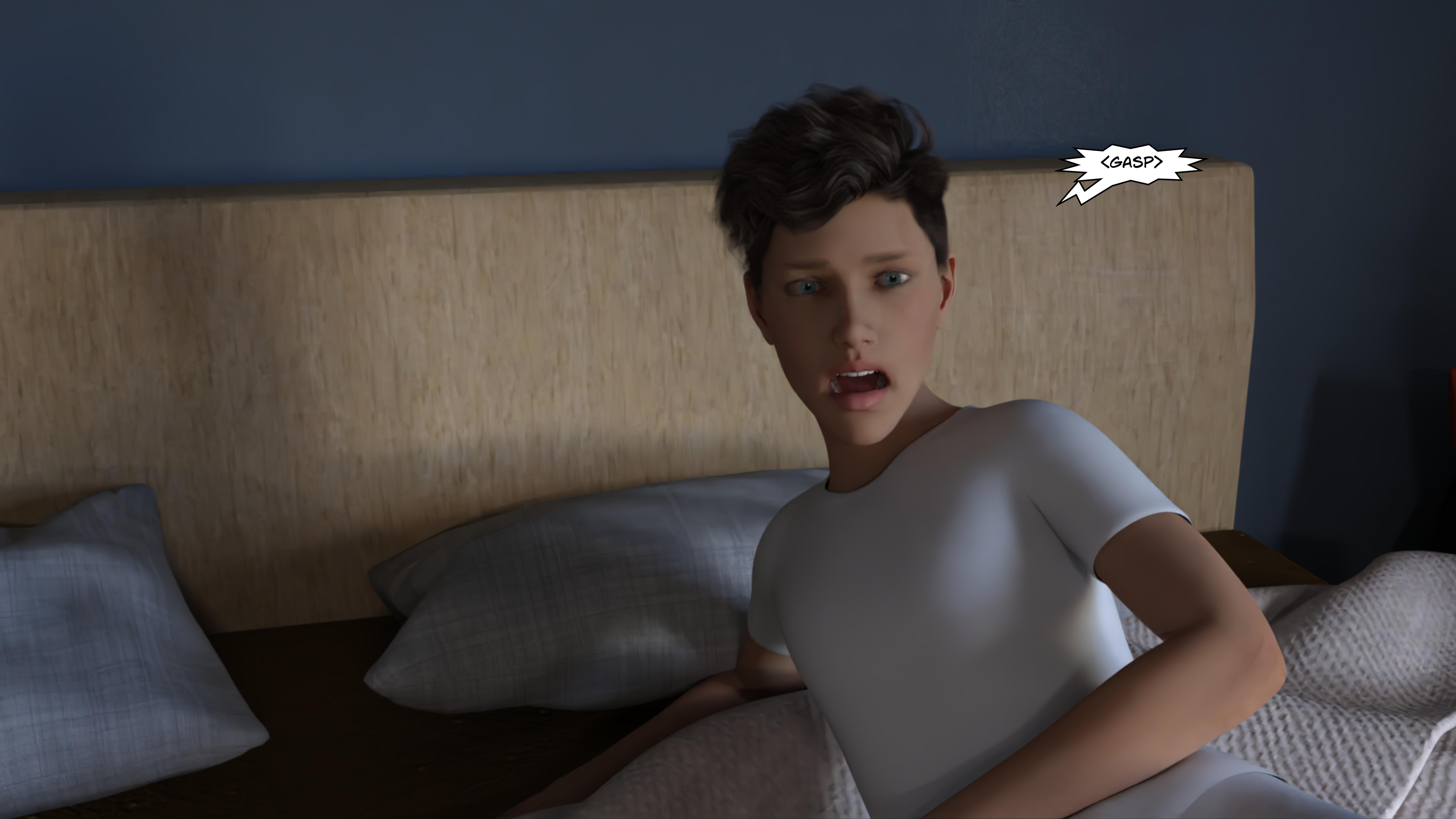 Journey - Comic Part 2  Son Milf Incest Cheating Blowjob Shower 31