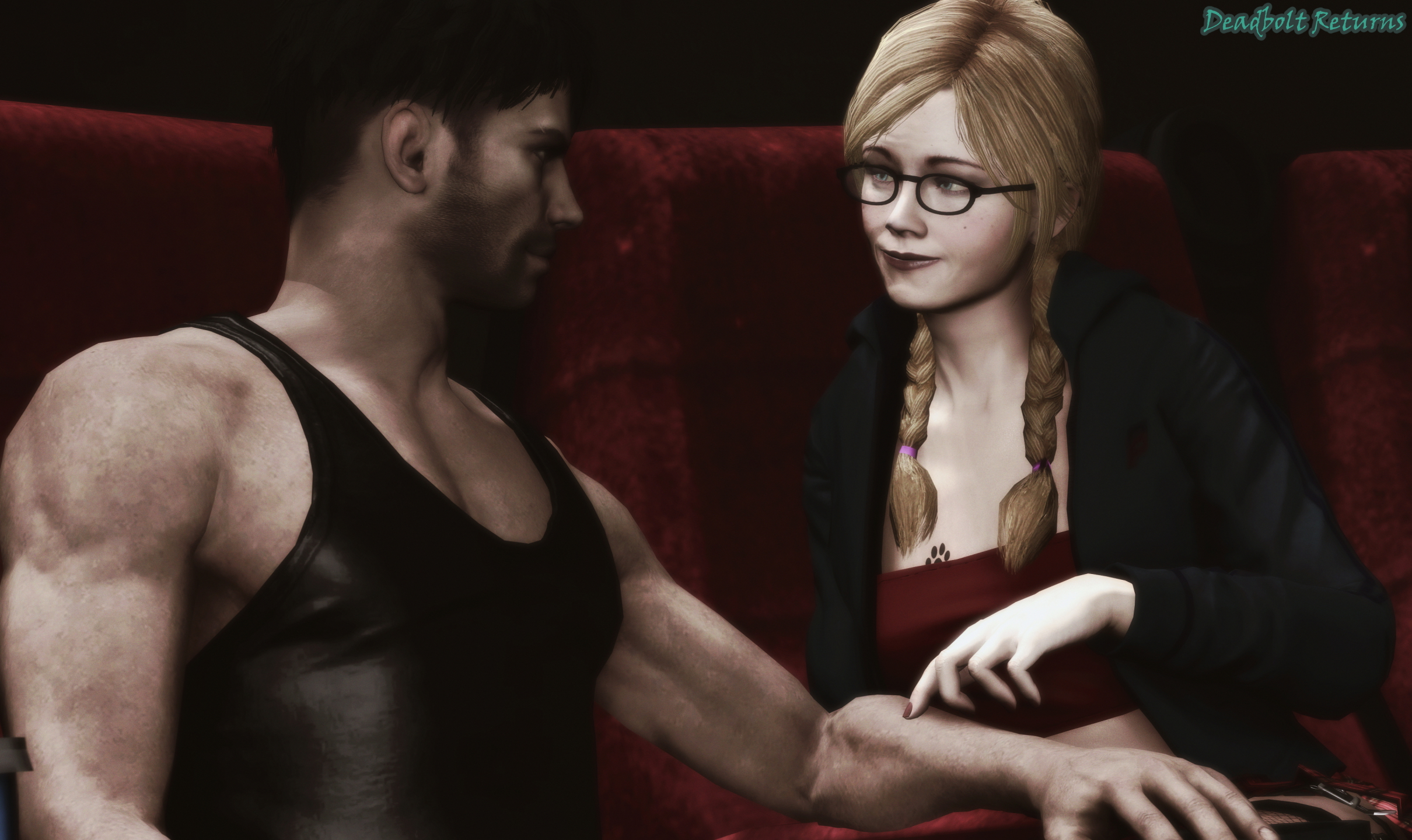 Alone in a Movie Theater (Fractured Purity)  3d Porn 3dnsfw Sfm Source Filmmaker Public In Public Big Cock 3
