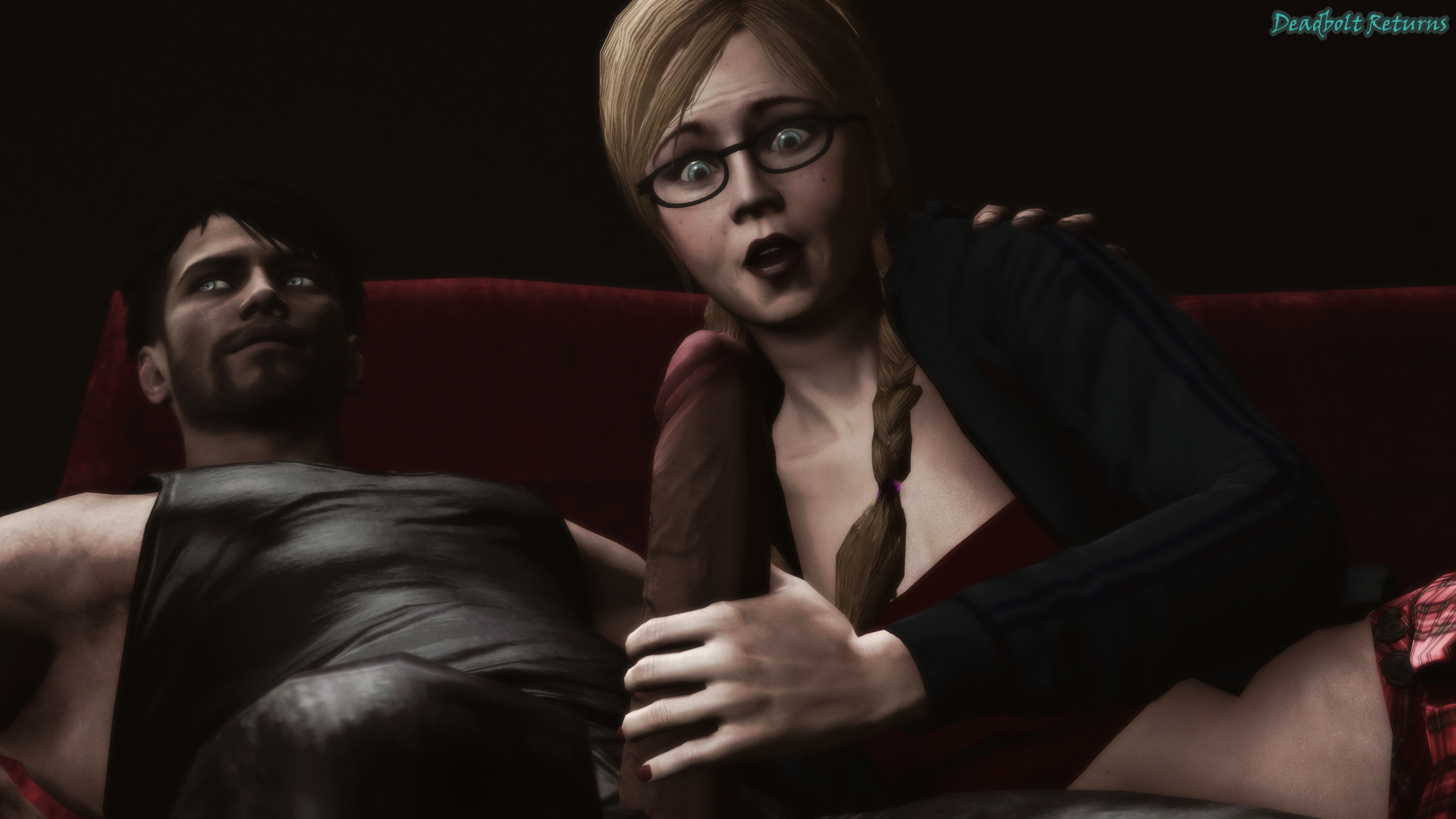Alone in a Movie Theater (Fractured Purity)  3d Porn 3dnsfw Sfm Source Filmmaker Public In Public Big Cock 4