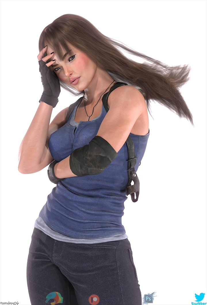 Antonia - Cosplay  Solo Sexy Pinup 8