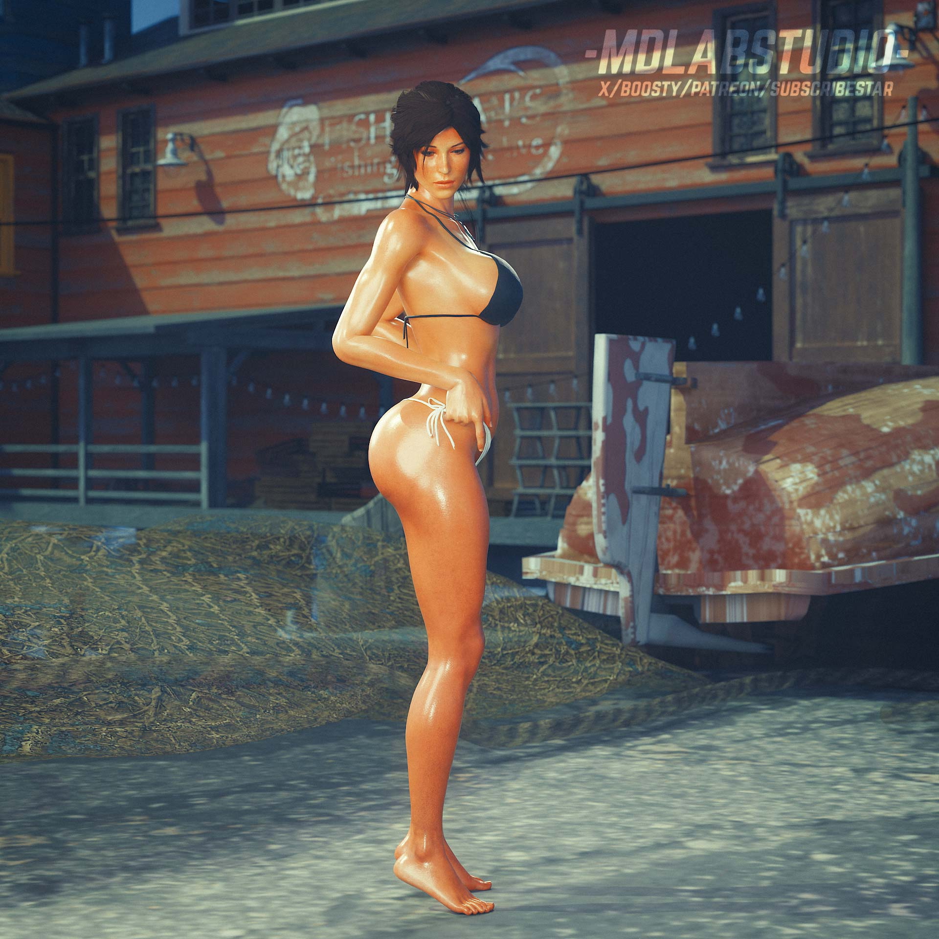 Lara...  Hot 3d Girl 3d Porn Beach Horny
