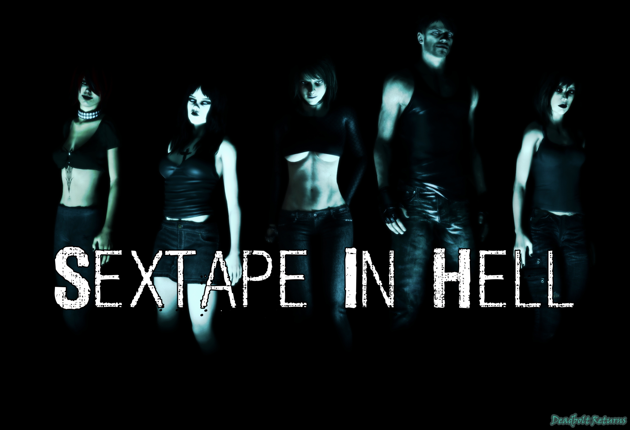 Sextape in Hell Dark Glow Photoshoot Heather Morrison Annie Grene Damien Hale Chloe Glidewell Sextape In Hell Sfm Source Filmmaker 3d Porn 3dnsfw Nsfw Nudity Implied Nudity Original Character Original Series