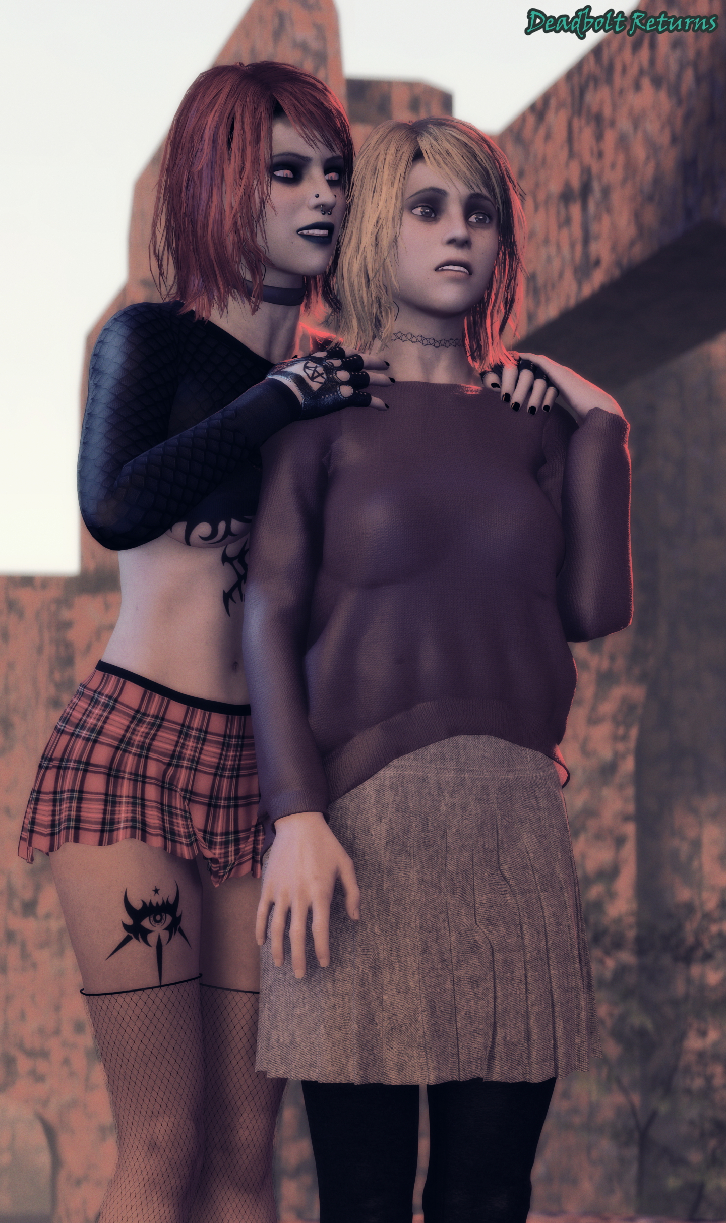 A Meeting of the Minds (Sextape in Hell) Heather Morrison Sextape In Hell Original Character Original Series Sfm Source Filmmaker 3d Porn 3dnsfw Nsfw Lesbian Lesbian Sex Selfcest 6
