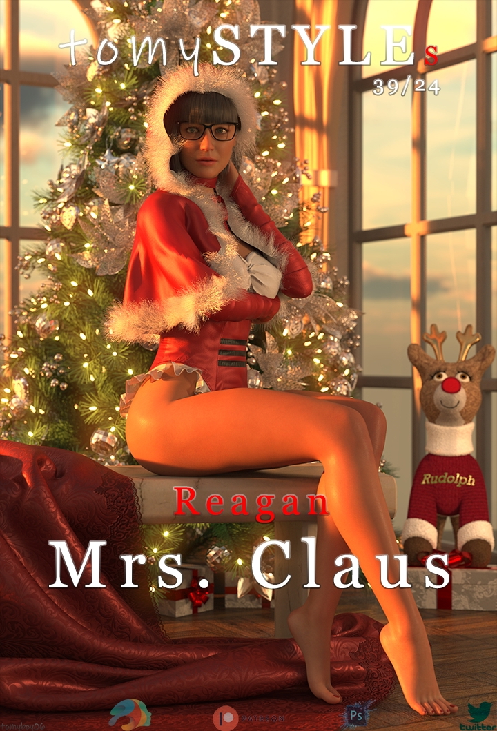 Reagan - Mrs. Claus  Sexy Christmas Pinup