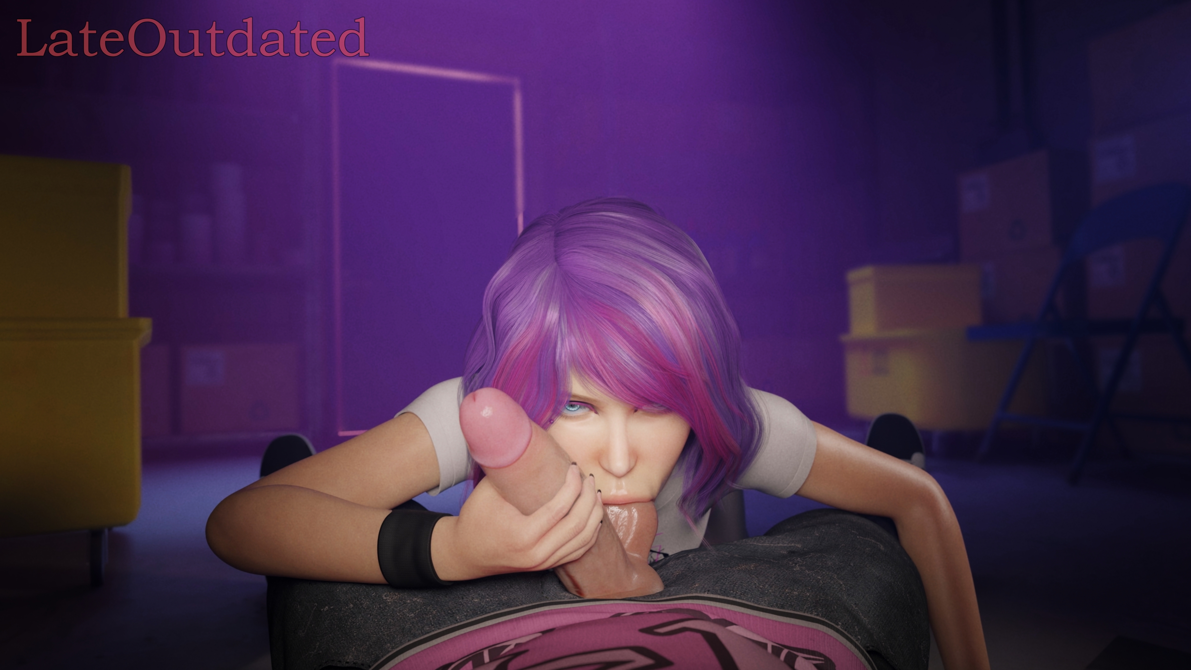 Pelo - Lunchbreak 1 (commission) Andavaverse Pelo 1girl 1boy1girl Blowjob 3d Porn Fellatio Animated Rule34 Deep throat Clothed 6