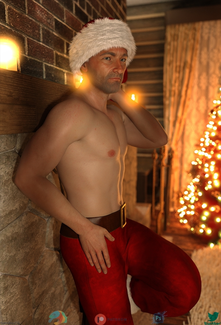 Mr. Claus - Merry Christmas  Threesome Christmas Sexy 2