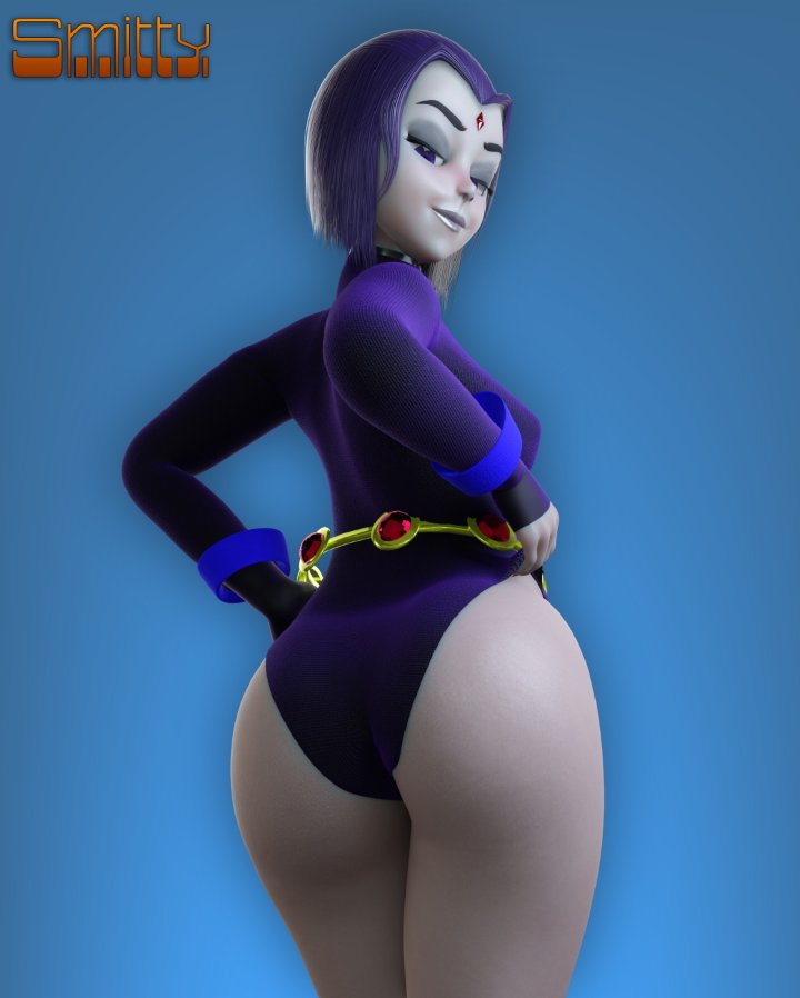 🖤 Thicc Raven 🖤 Raven (teen Titans) Raven Sexy Ass Thicc Rule34 Gothic Goth Girl Hot 4