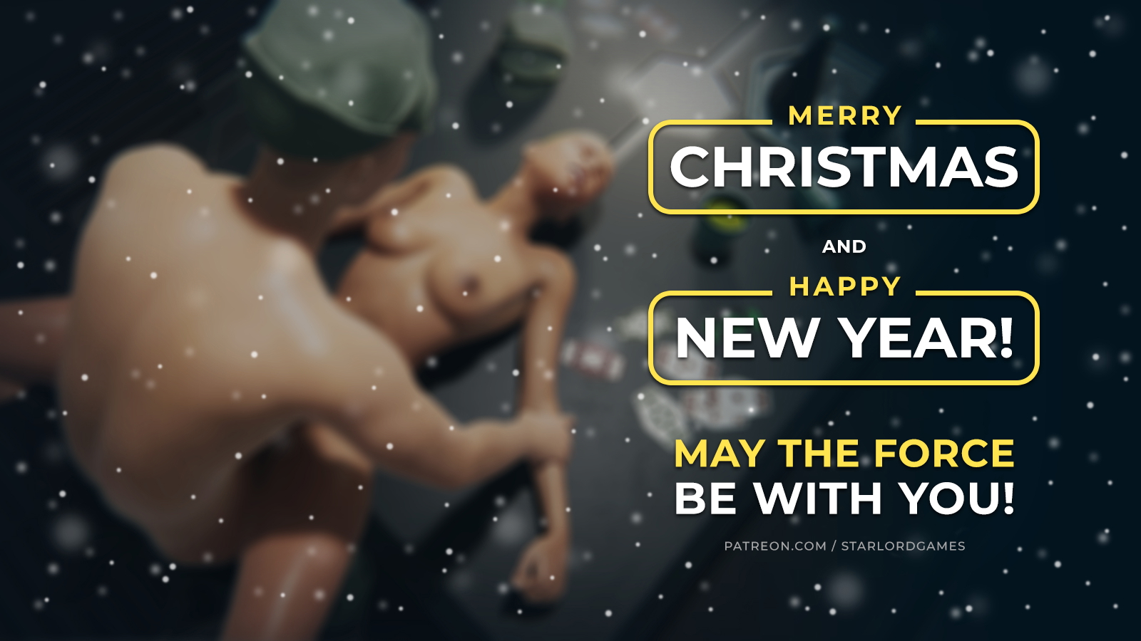 Merry Christmas and Happy New Year! [Star Wars: Saboteur] Star Wars Sex Sci-fi On The Table Drunk Merrychristmas Female Unity