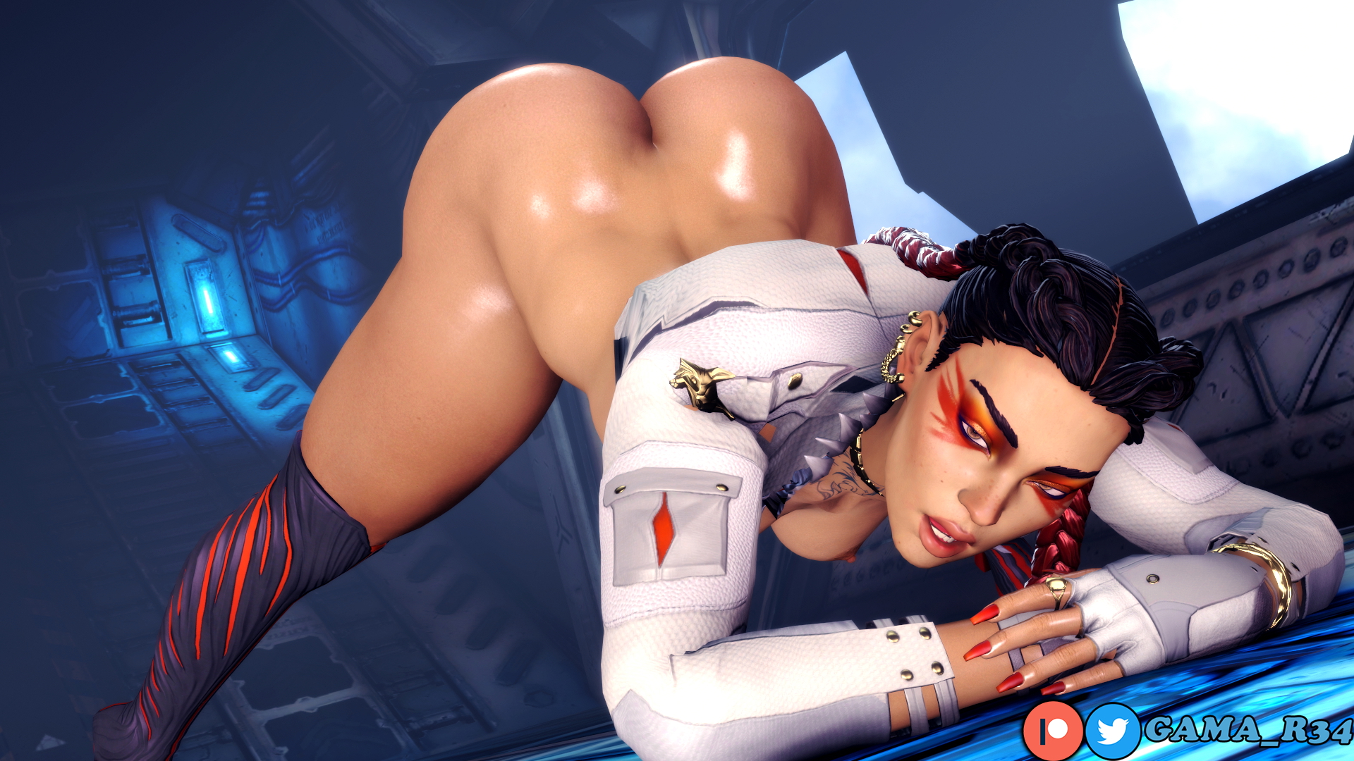 🍑 Sexy Thicc Loba 🍑 Loba Apex Thick Thighs Thick Thick Ass Big Ass Brownskin Sexy Ass Sexyhot 13