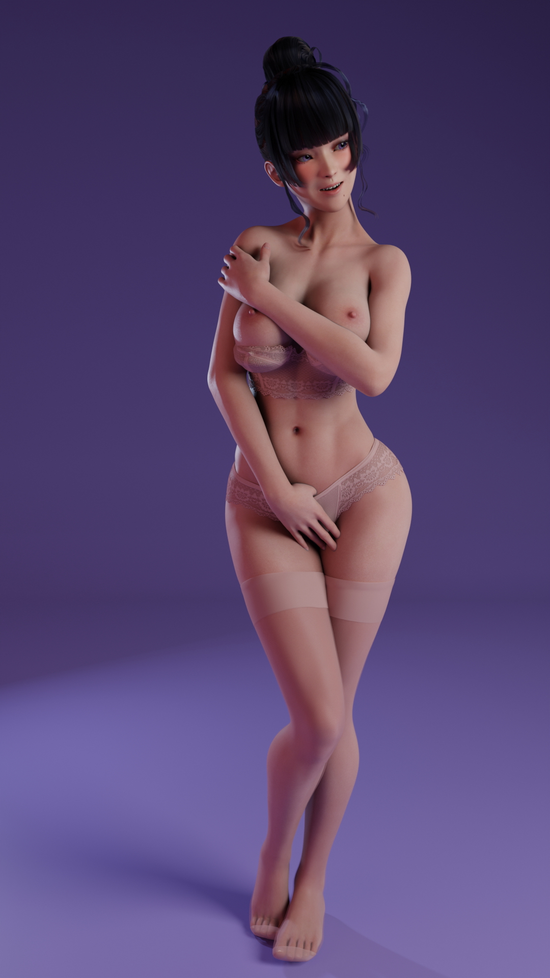 Nyotengu Studio Shoot Dead Or Alive Nyotengu Pinup Lingerie 6