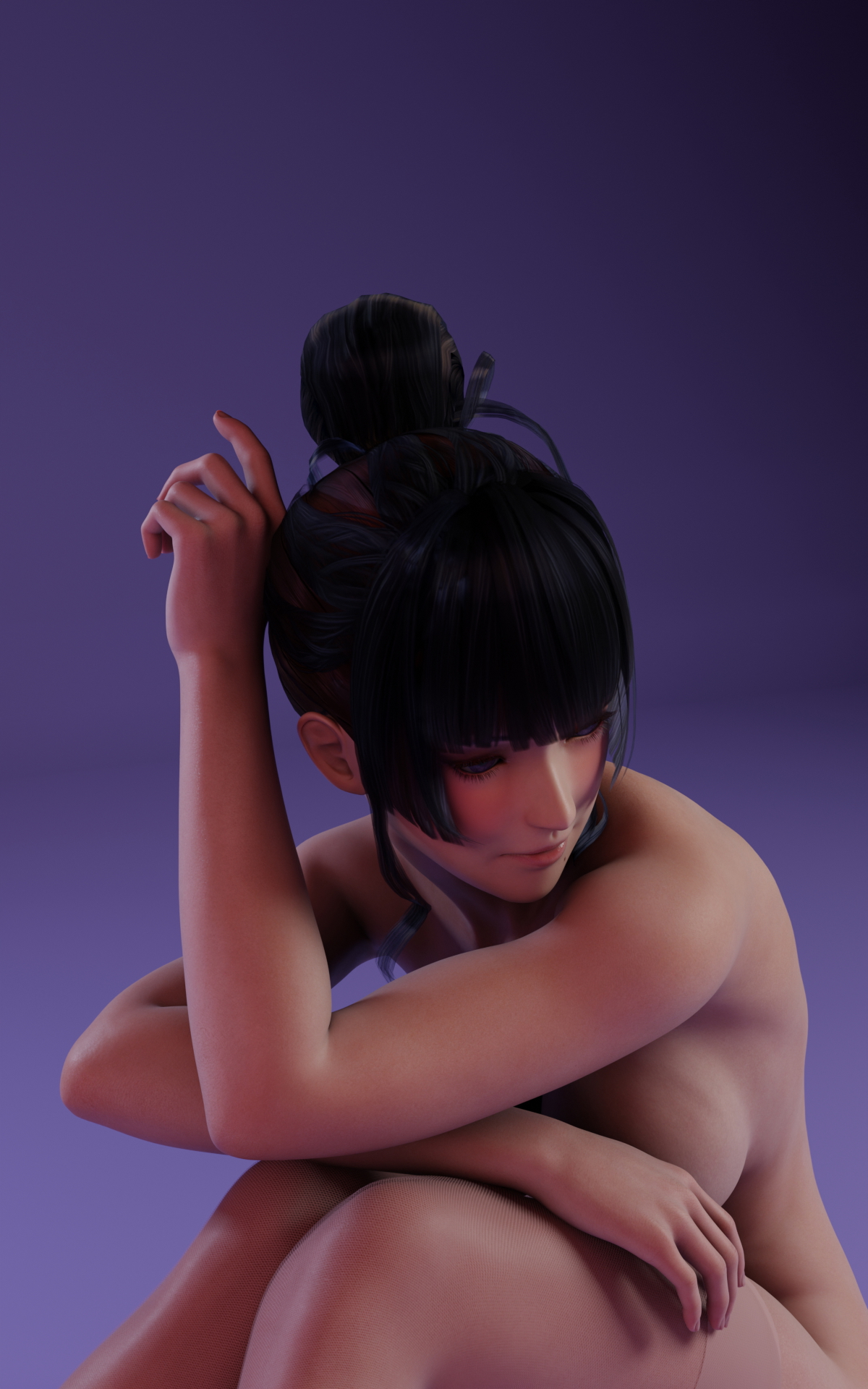 Nyotengu Studio Shoot Dead Or Alive Nyotengu Pinup Lingerie 10
