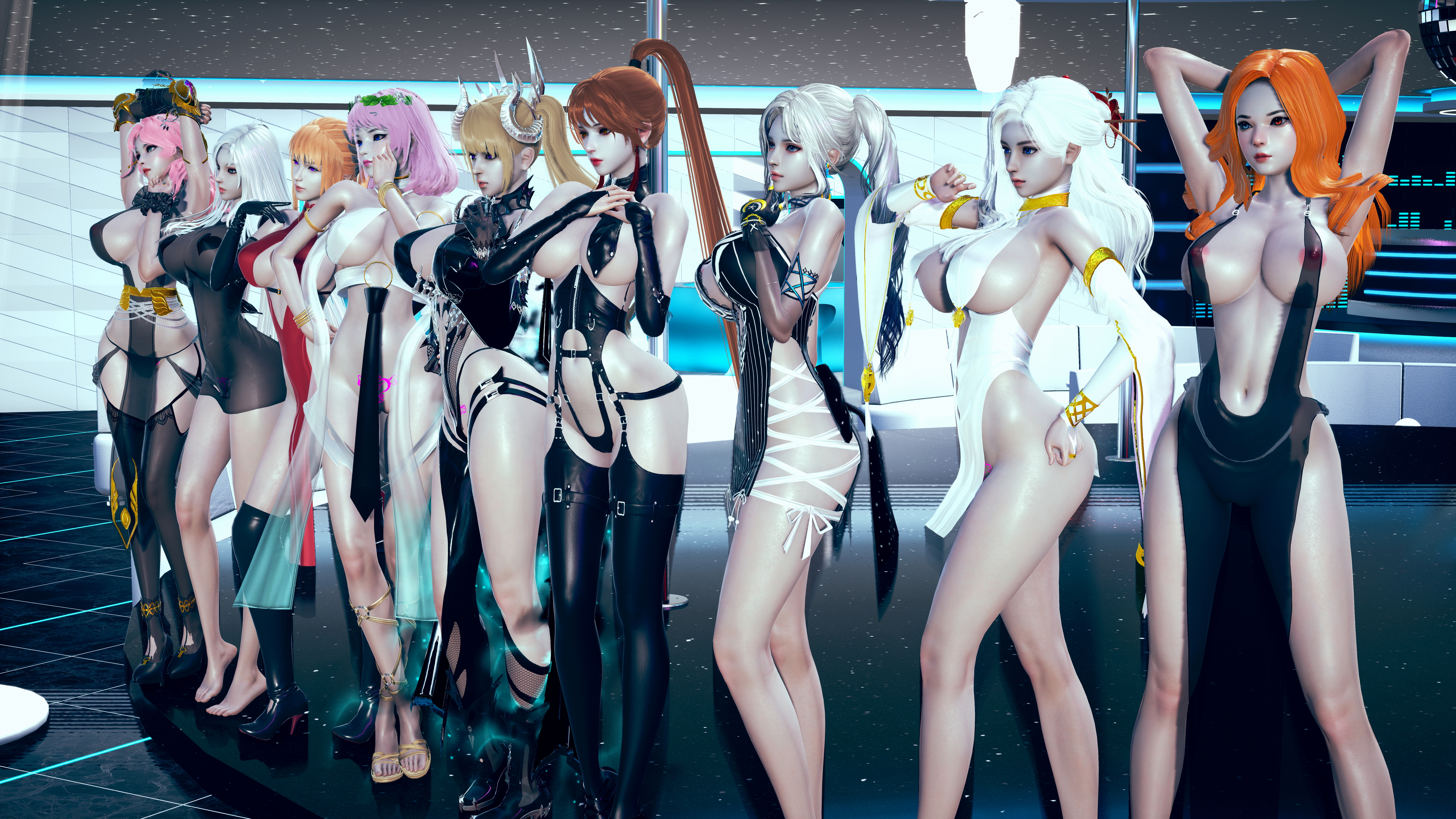 ALL IN ONE Vindictus Honey Select 2 Danah Arisha Evie Eira 