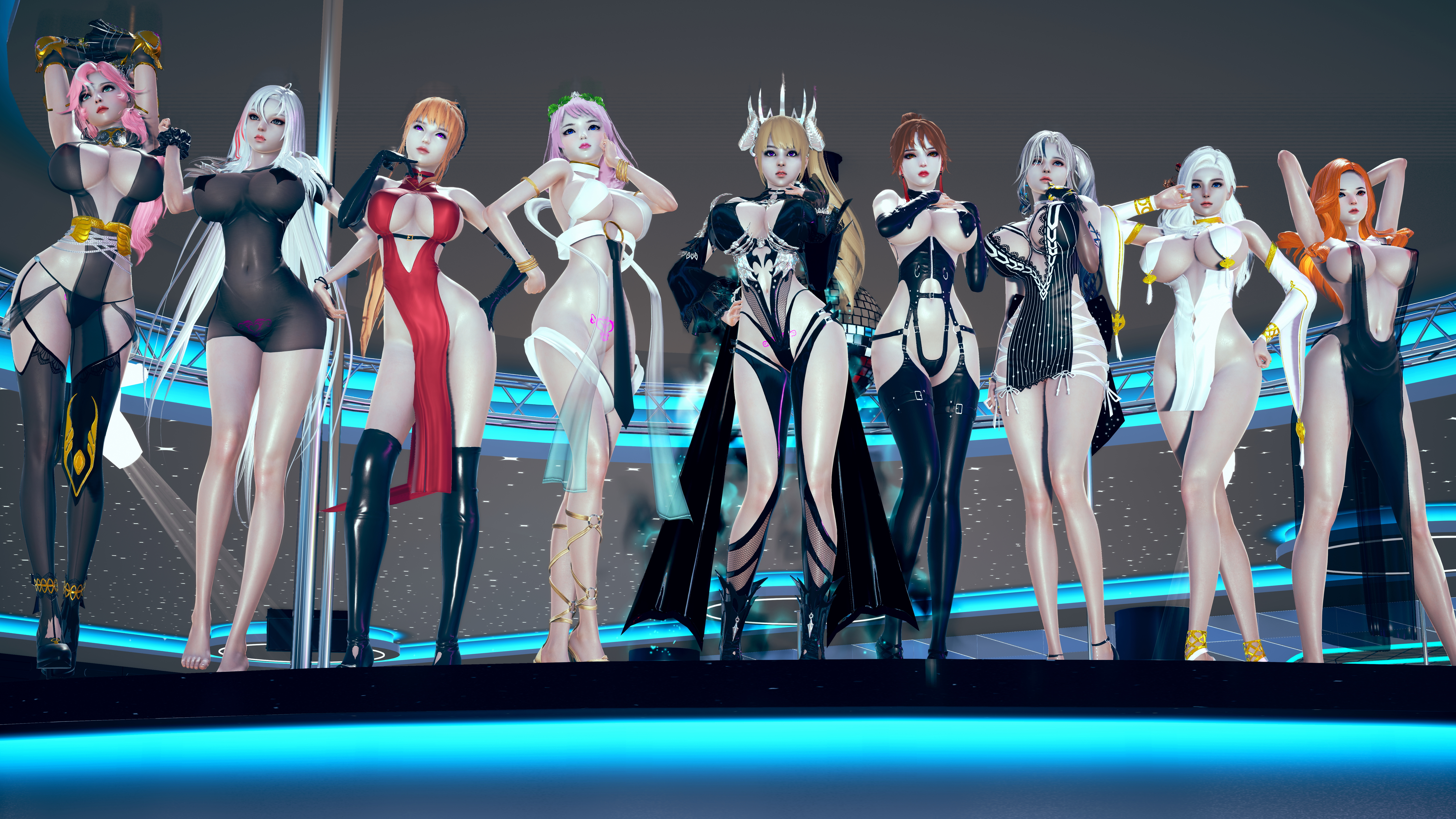 ALL IN ONE Vindictus Honey Select 2 Danah Arisha Evie Eira  2