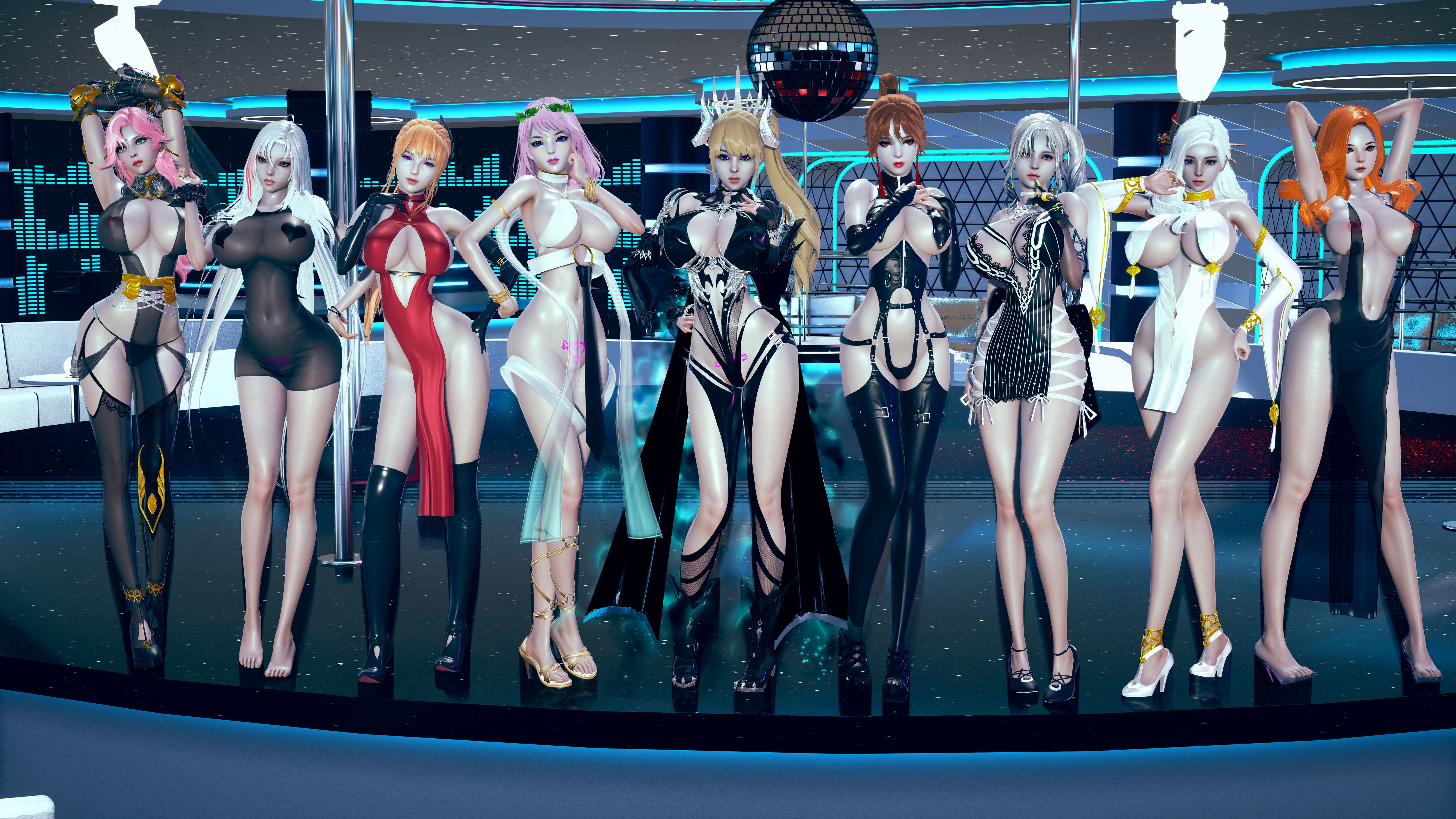 ALL IN ONE Vindictus Honey Select 2 Danah Arisha Evie Eira  4