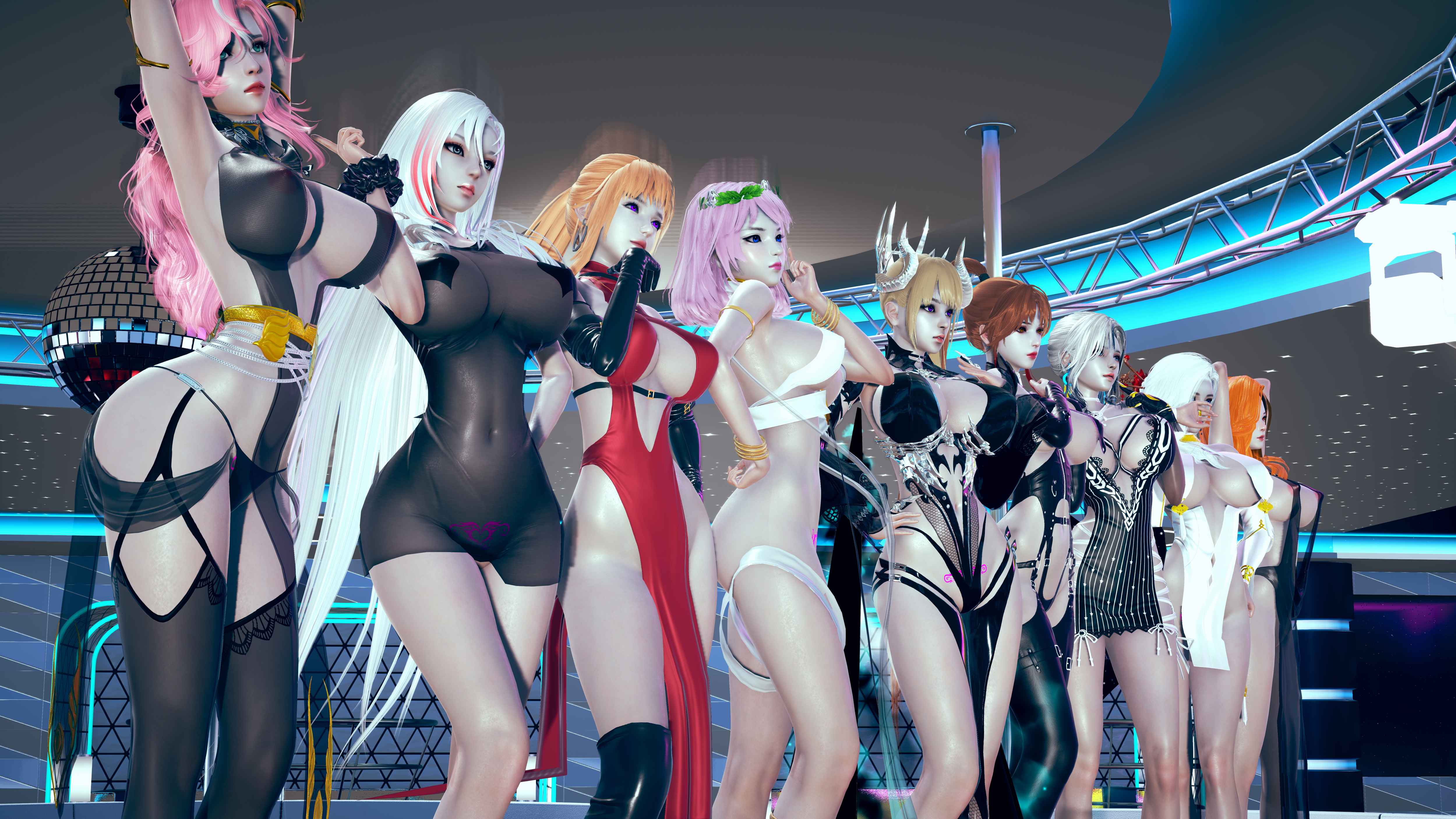 ALL IN ONE Vindictus Honey Select 2 Danah Arisha Evie Eira  7